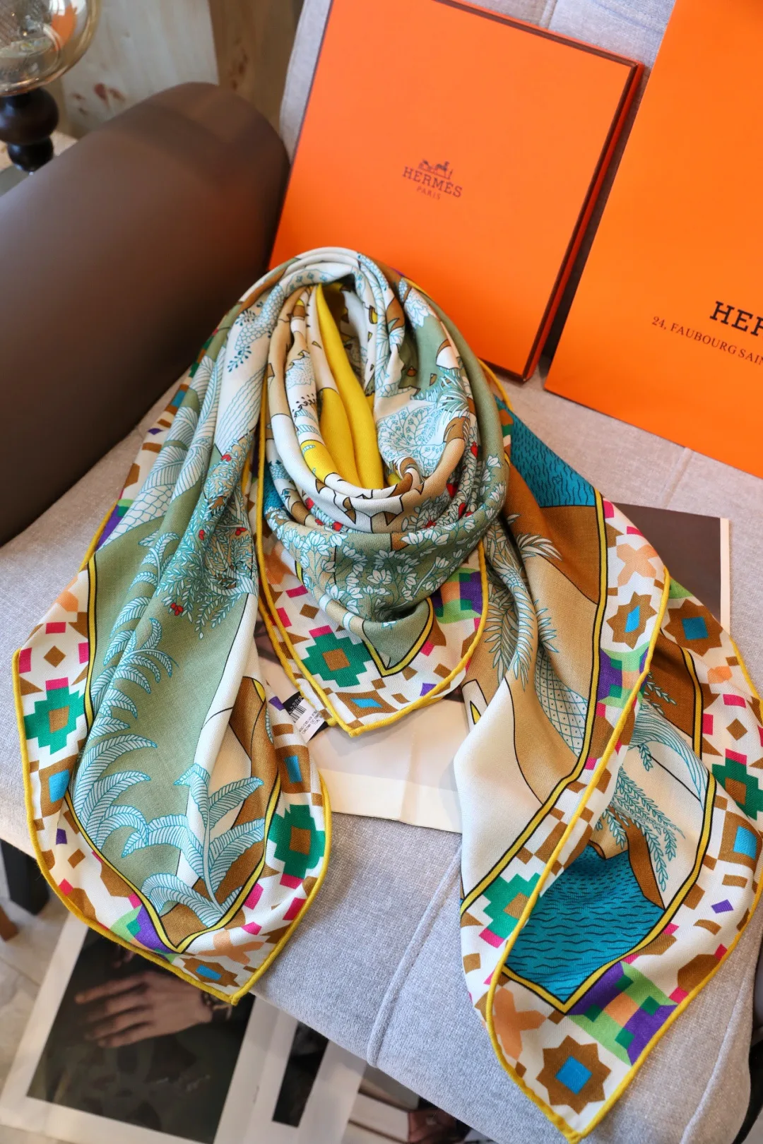 Silk Scarves HERMES 18093425