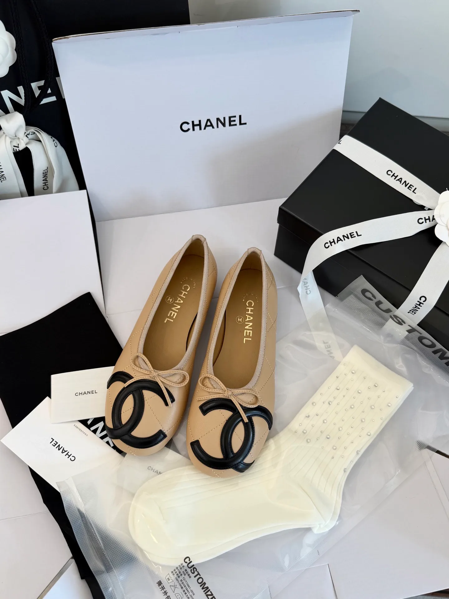 Women's Ballet Flats CHANEL 18133242