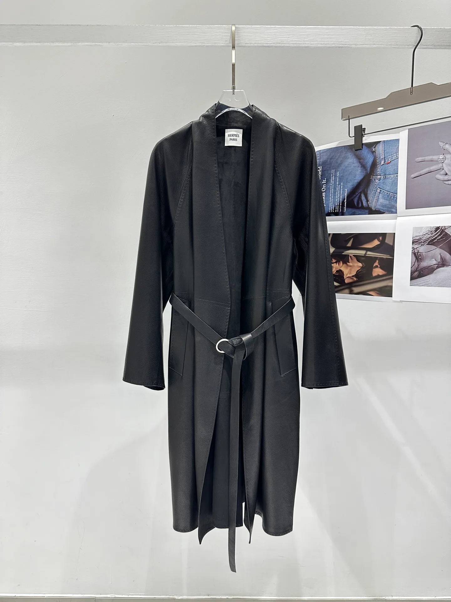 Women's Leather Jackets And Sheepskin Coats HERMES 18395955