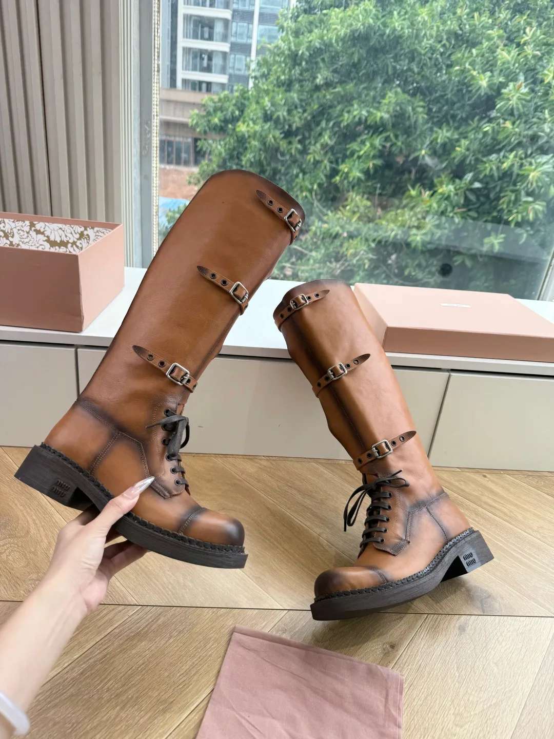 Women's Boots MIU MIU 18142688
