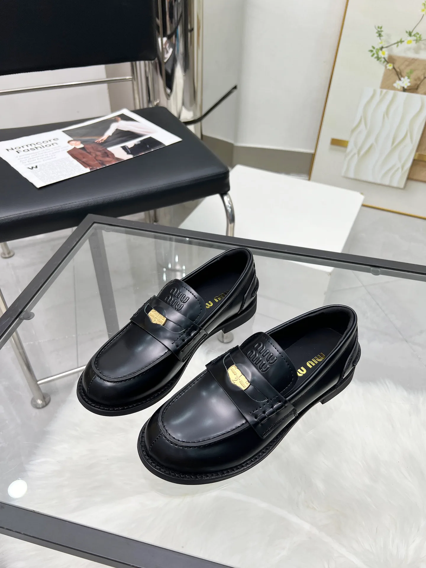 Women's Loafers And Moccasins MIU MIU 17851372