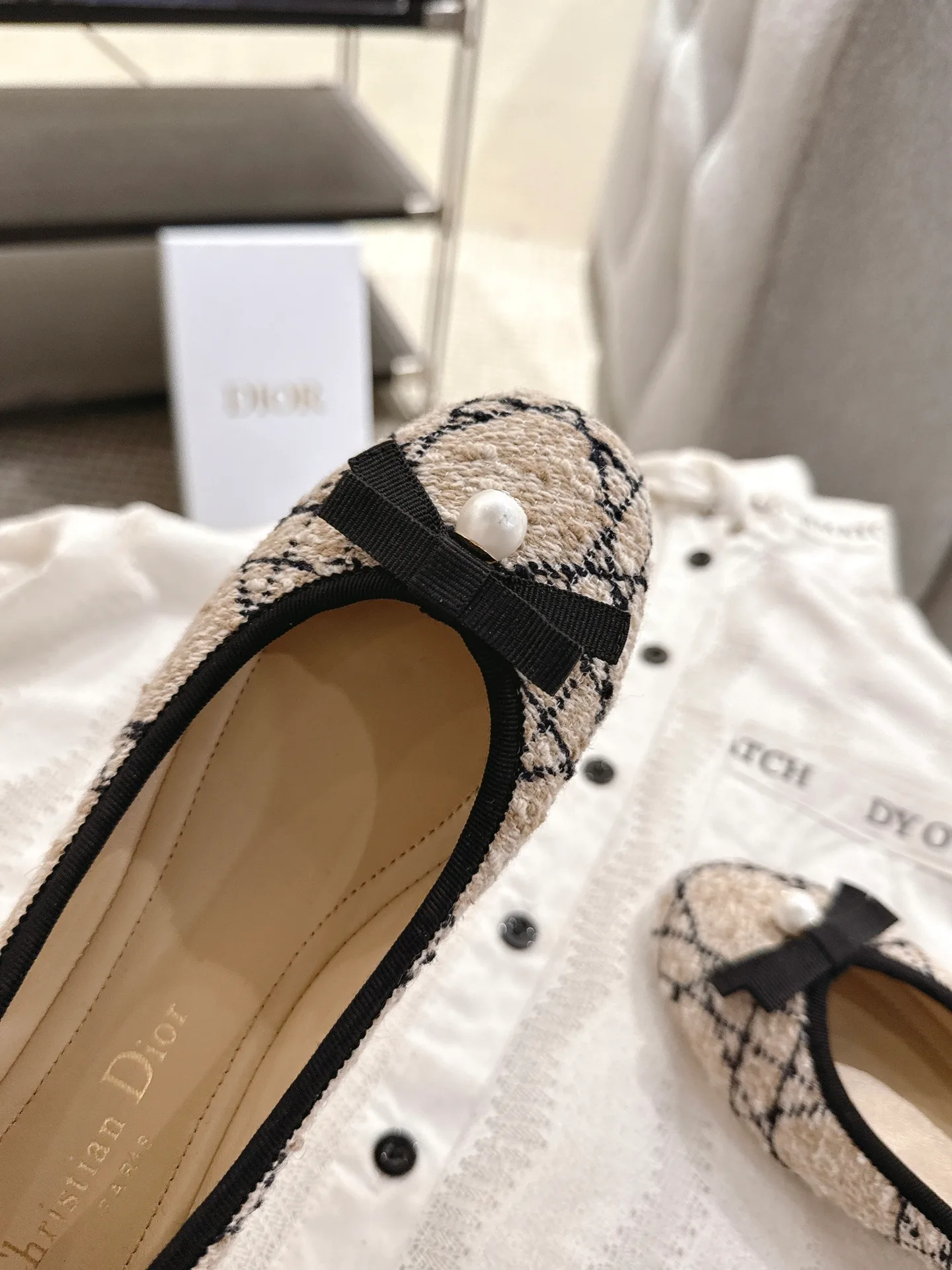 Women's Ballet Flats CHRISTIAN DIOR 17824071