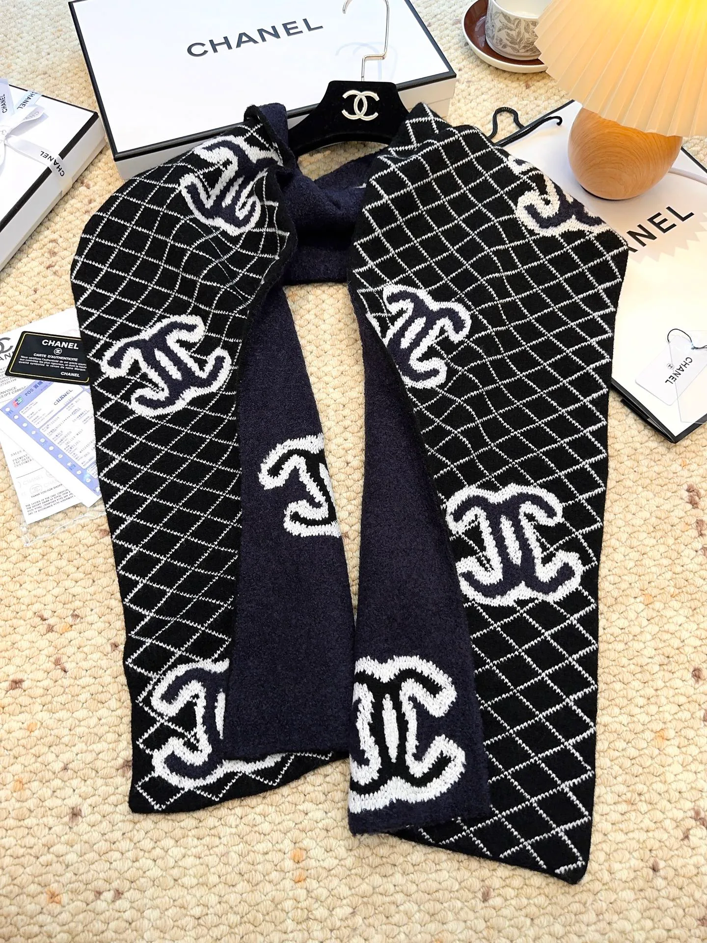 Scarves CHANEL 18105443