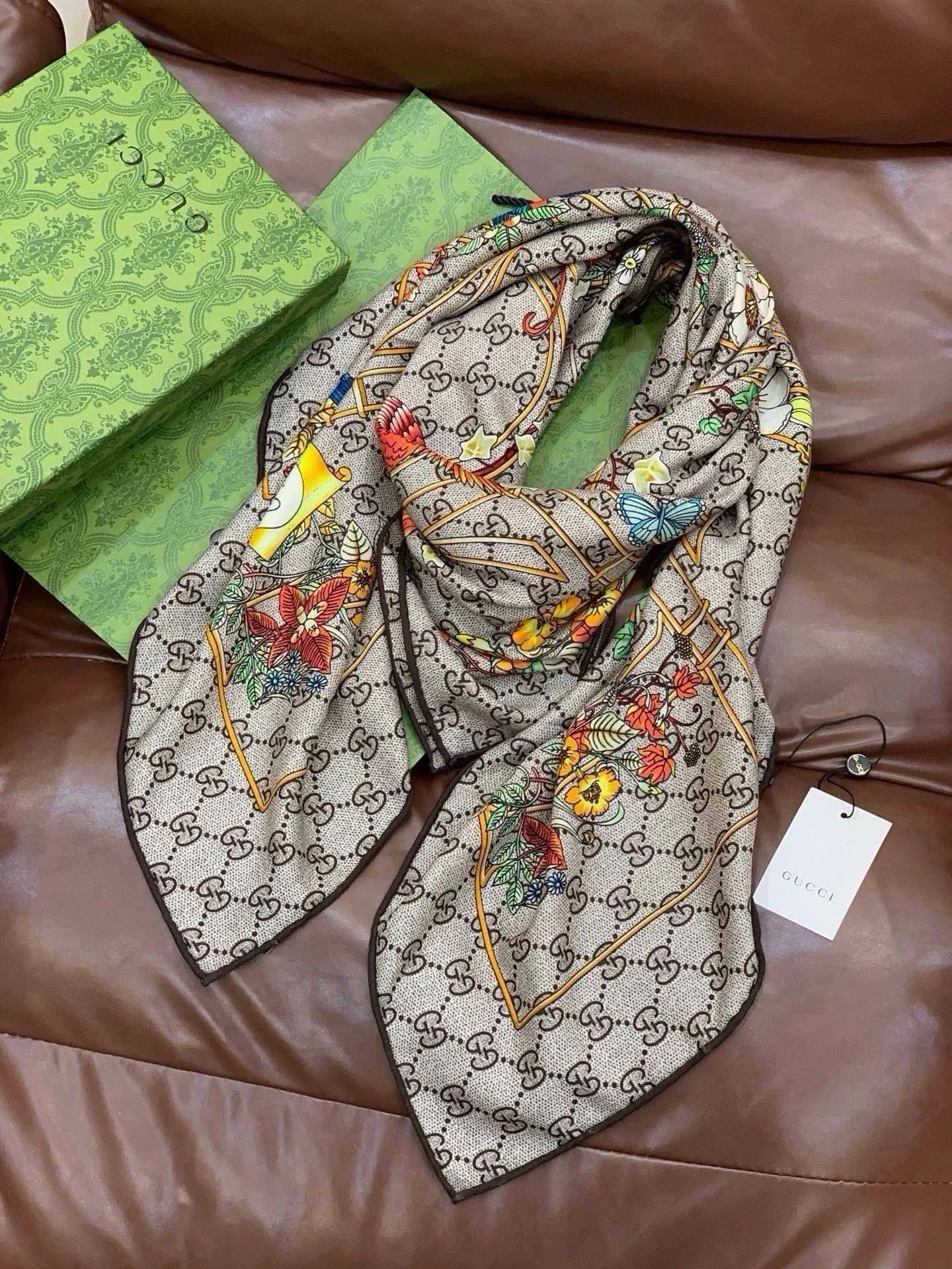Silk Scarves GUCCI 17631780