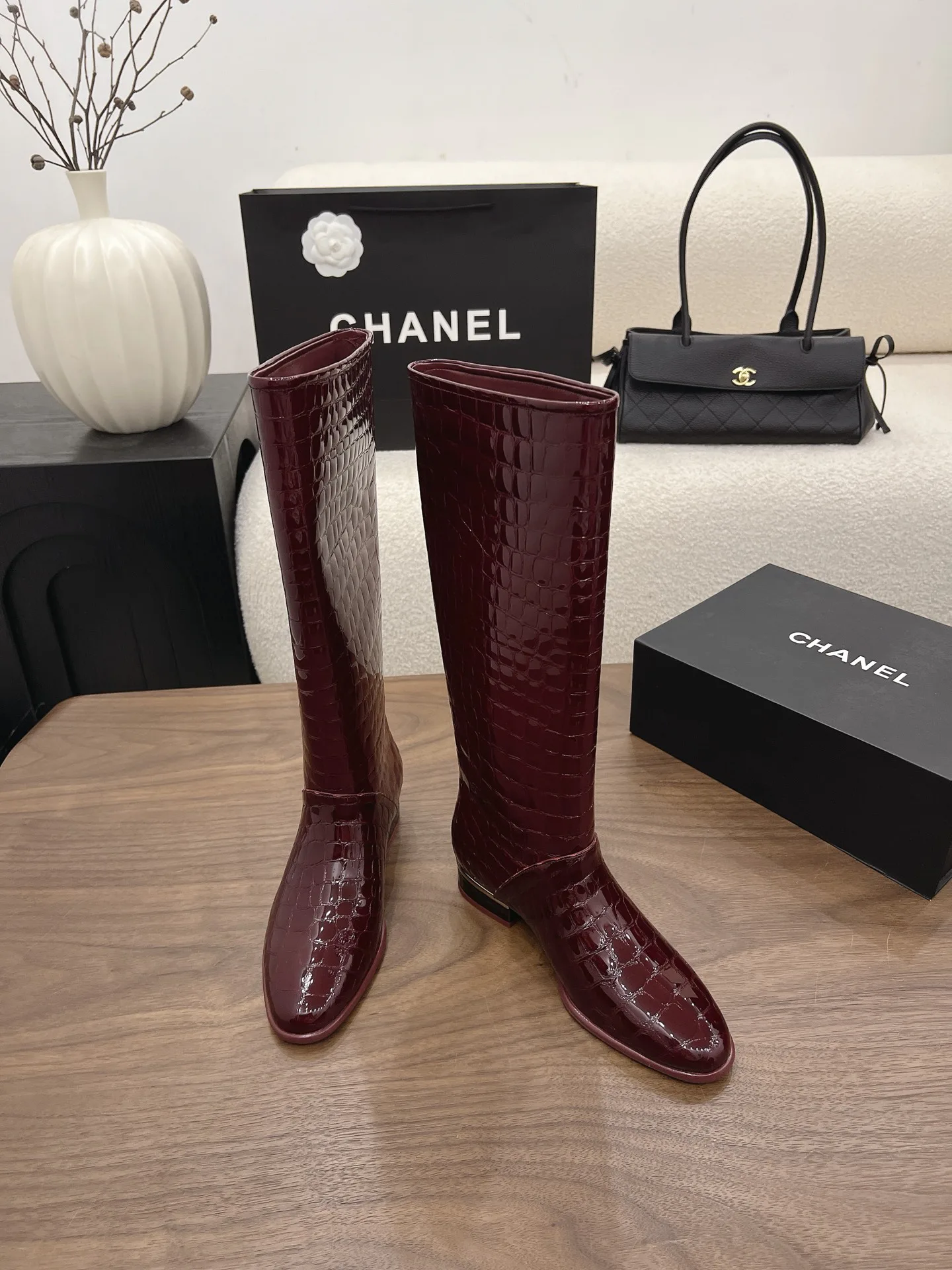 Women's Boots CHANEL 17302929