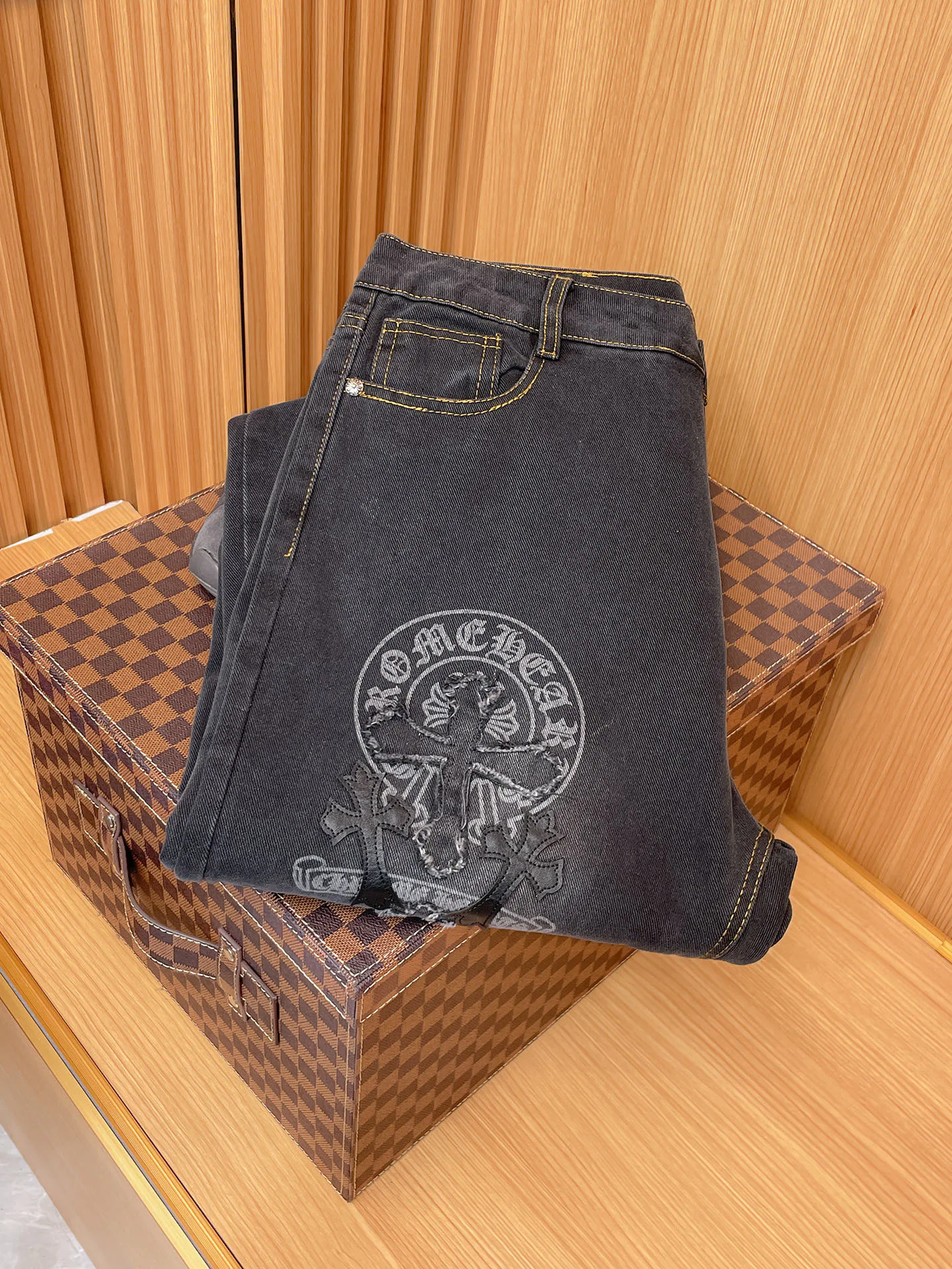 Men's Jeans CHROME HEARTS 17037286