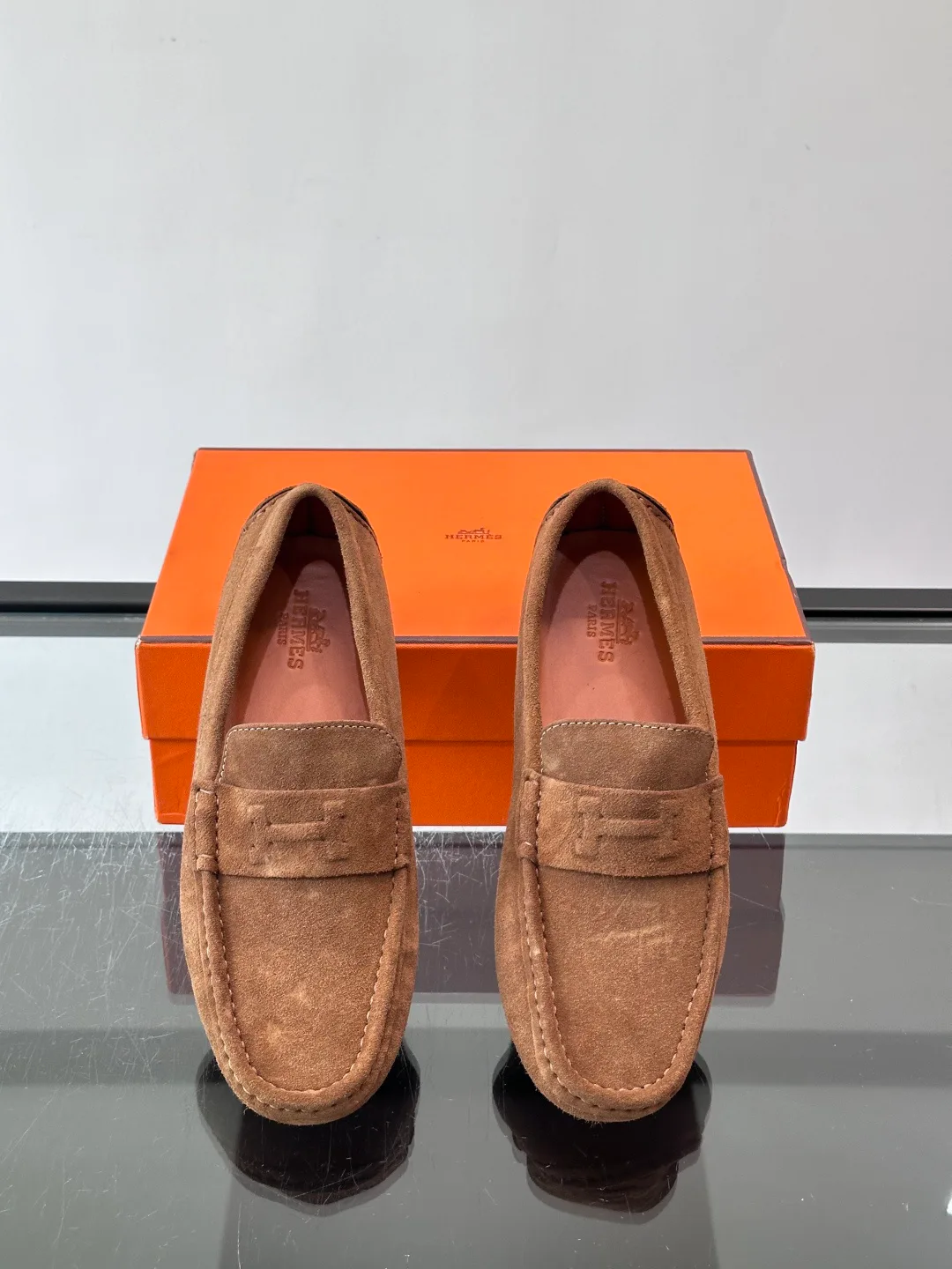 Men's Loafers And Dress Shoes HERMES 18102672