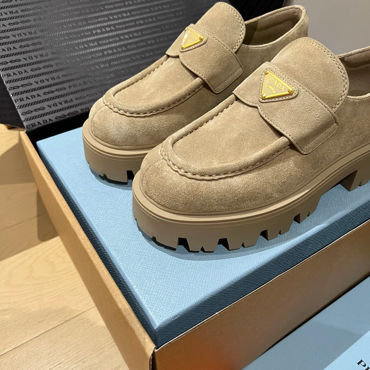 Women's Loafers And Moccasins PRADA 18121836