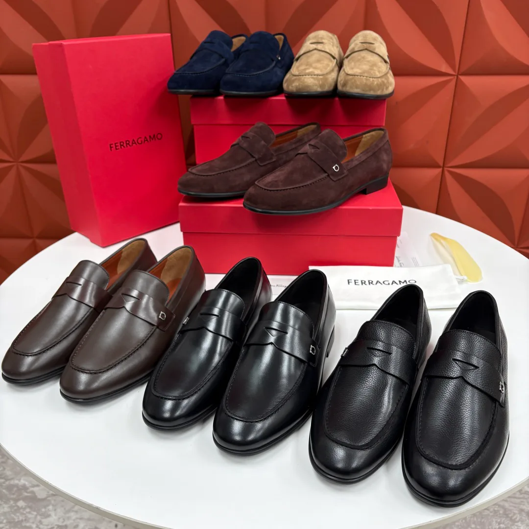 Men's Loafers And Dress Shoes SALVATORE FERRAGAMO 17972268