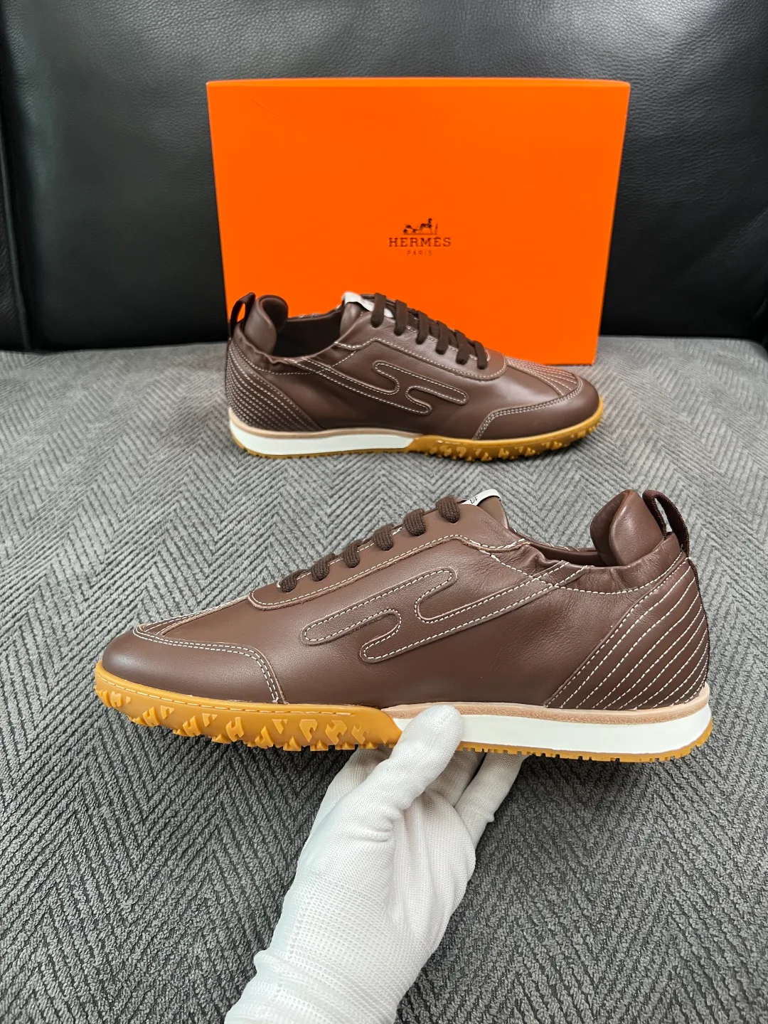 Men's Sneakers HERMES 18495420