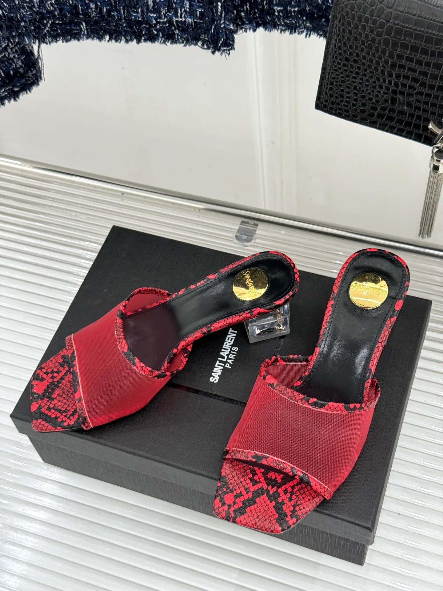 Women's Open-Toe Sandals SAINT LAURENT 17024886
