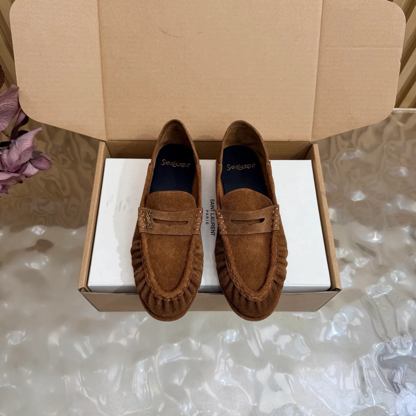 Women's Loafers And Moccasins SAINT LAURENT 17926442