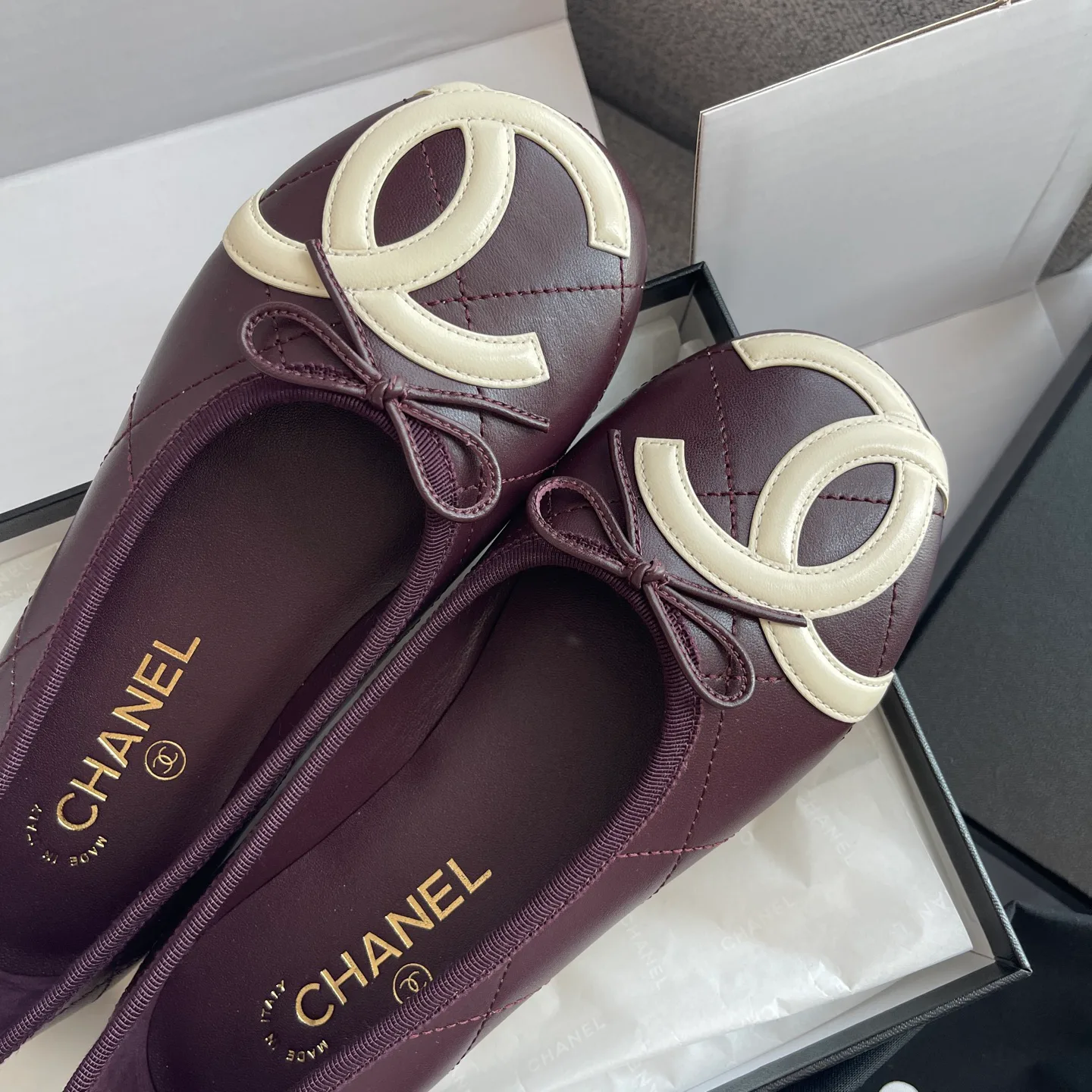 Women's Ballet Flats CHANEL 17643497