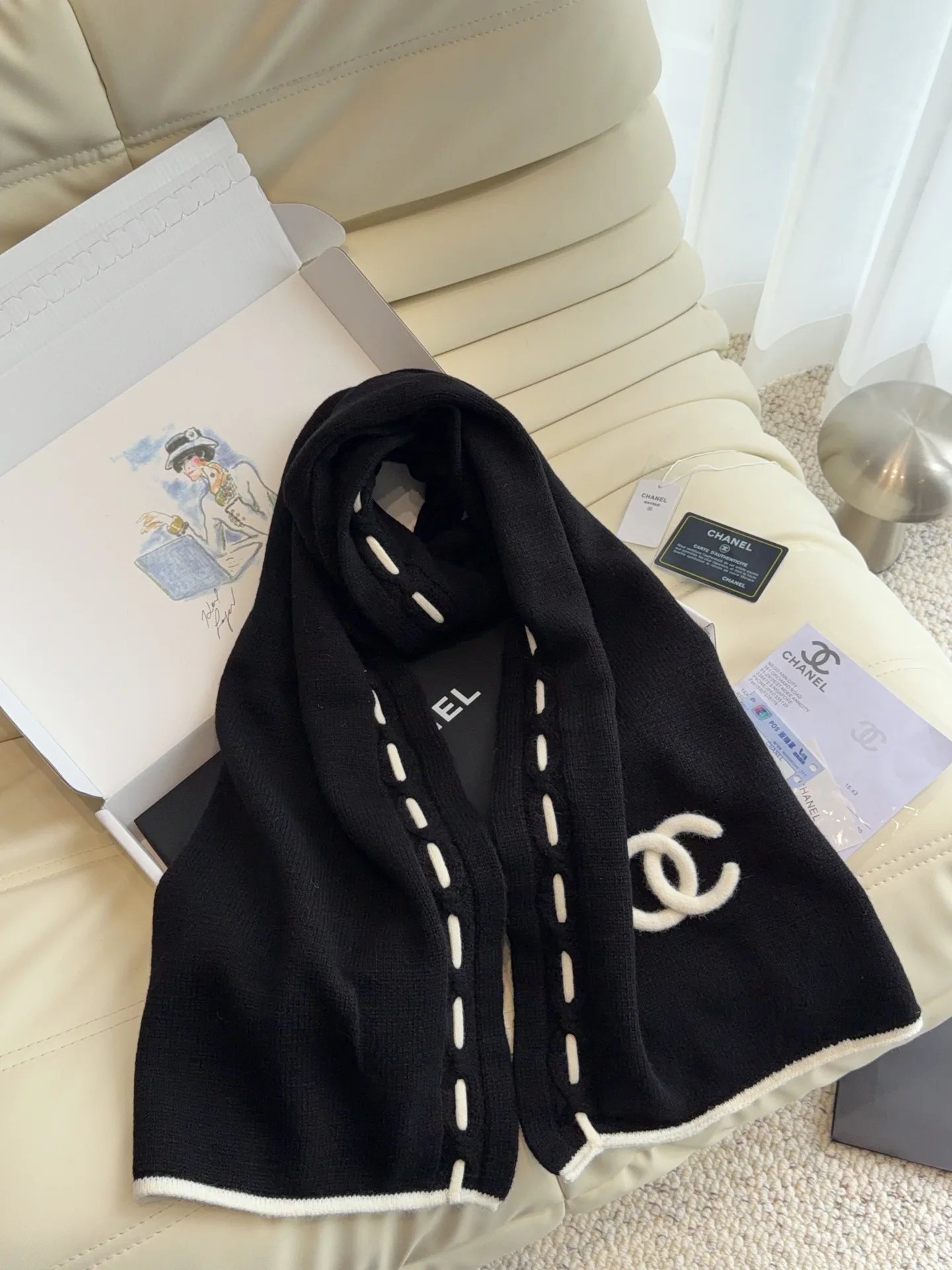 Scarves CHANEL 18105409