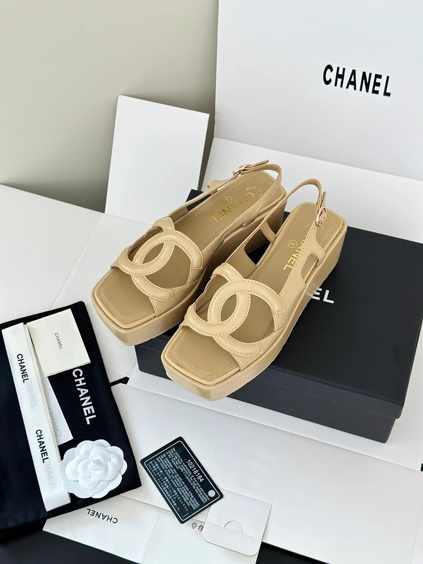 Women's Open-Toe Sandals CHANEL 18143039