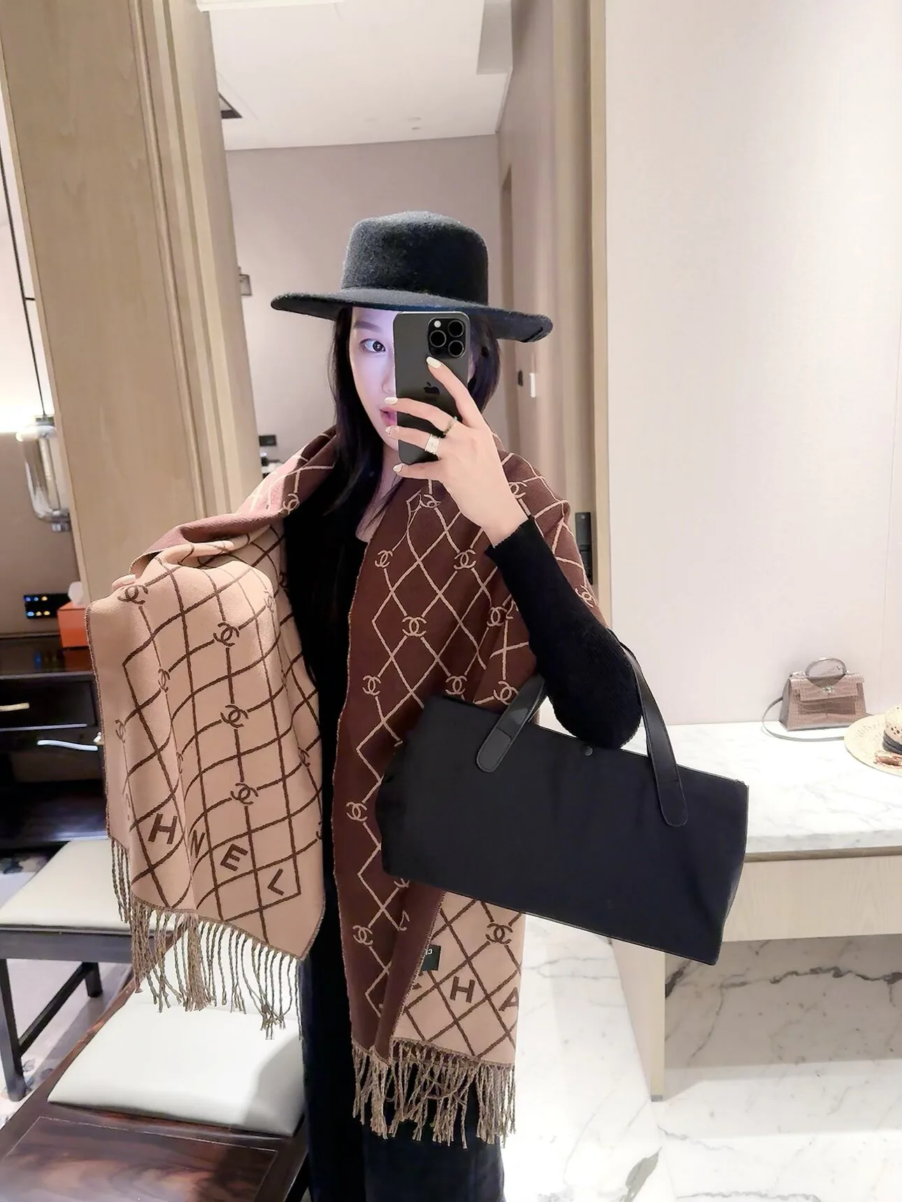 Scarves CHANEL 18377548