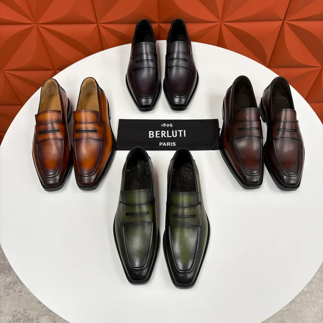 Men's Loafers And Dress Shoes BERLUTI 18117420