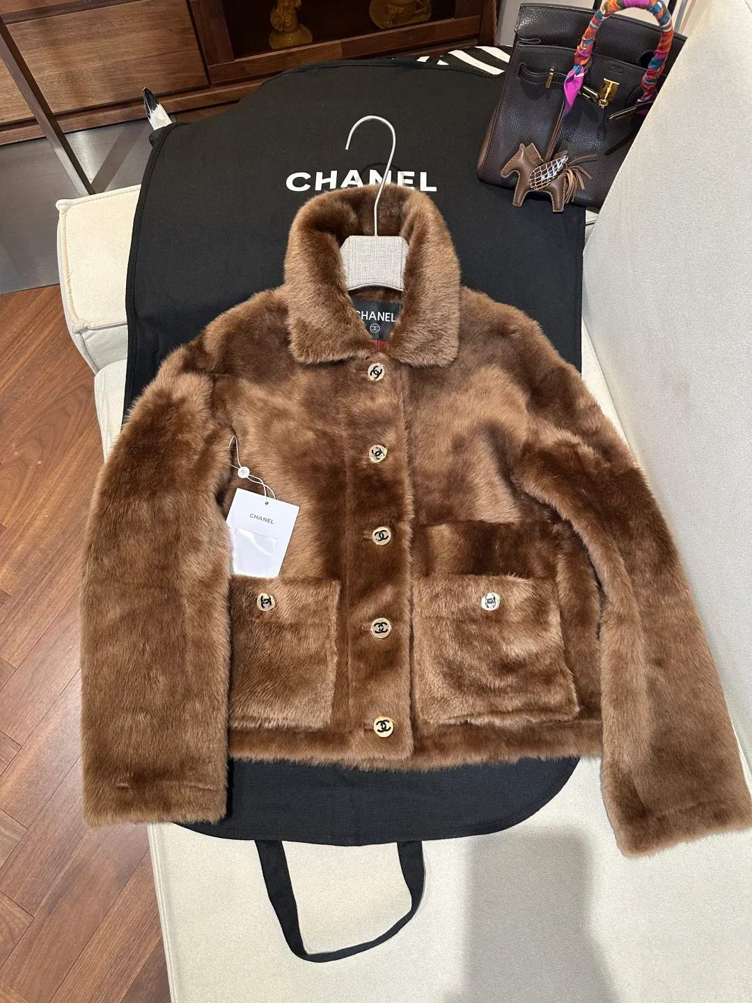 Women's Leather Jackets And Sheepskin Coats CHANEL 18040597