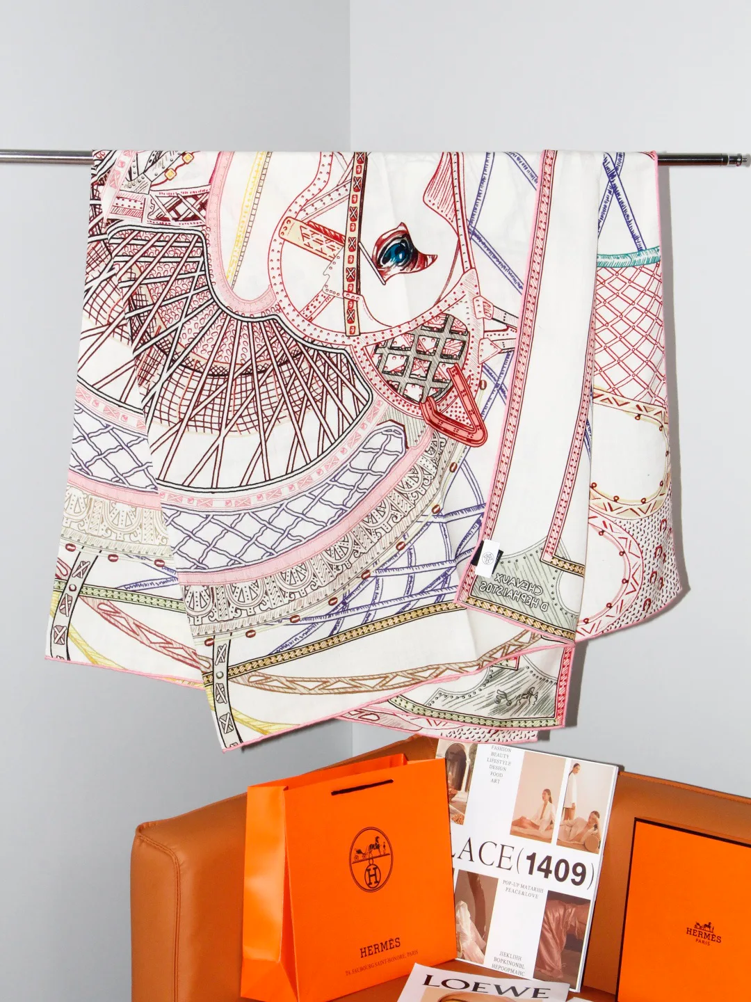 Silk Scarves HERMES 18222577