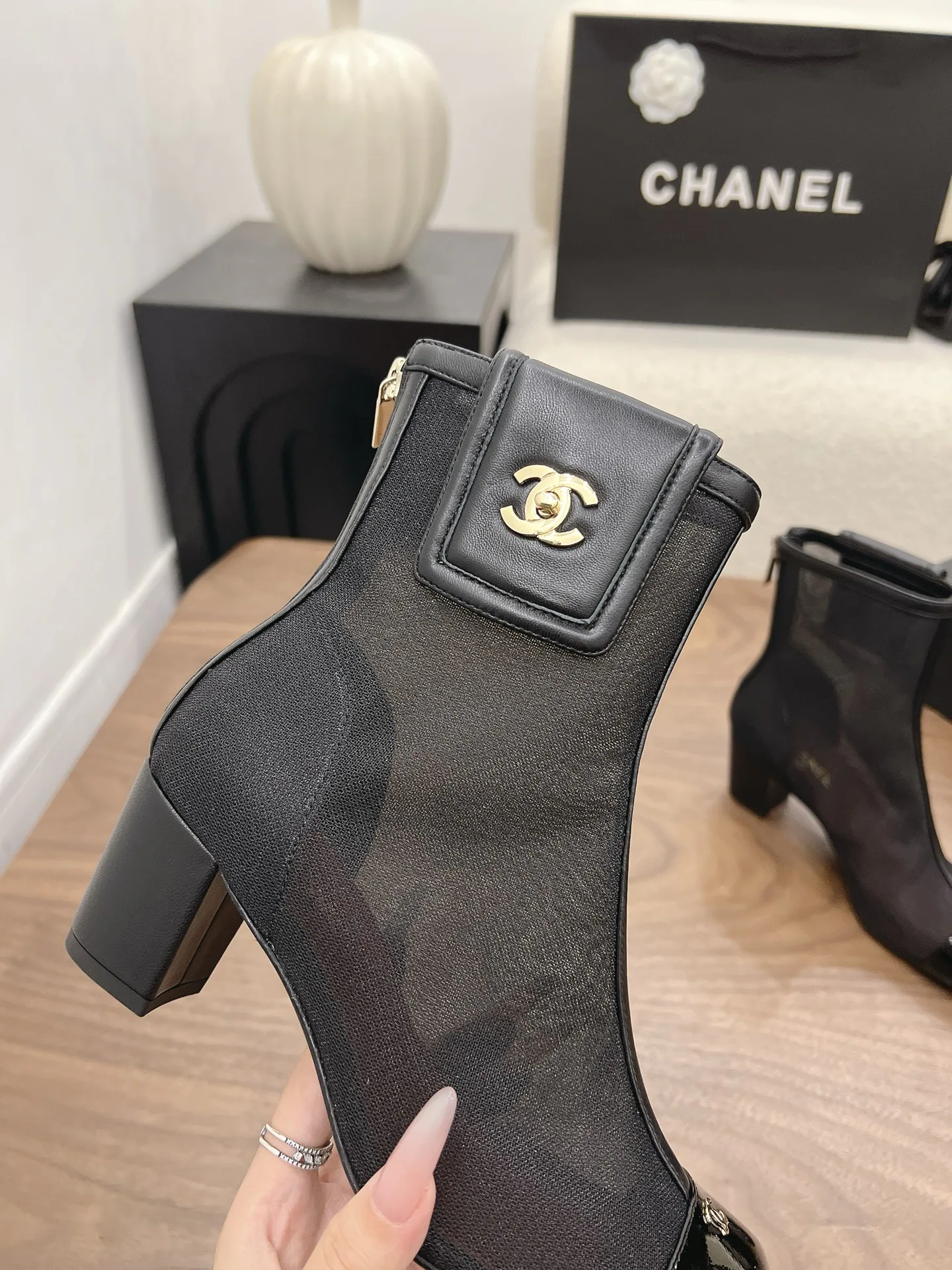 Women's Booties CHANEL 17749602