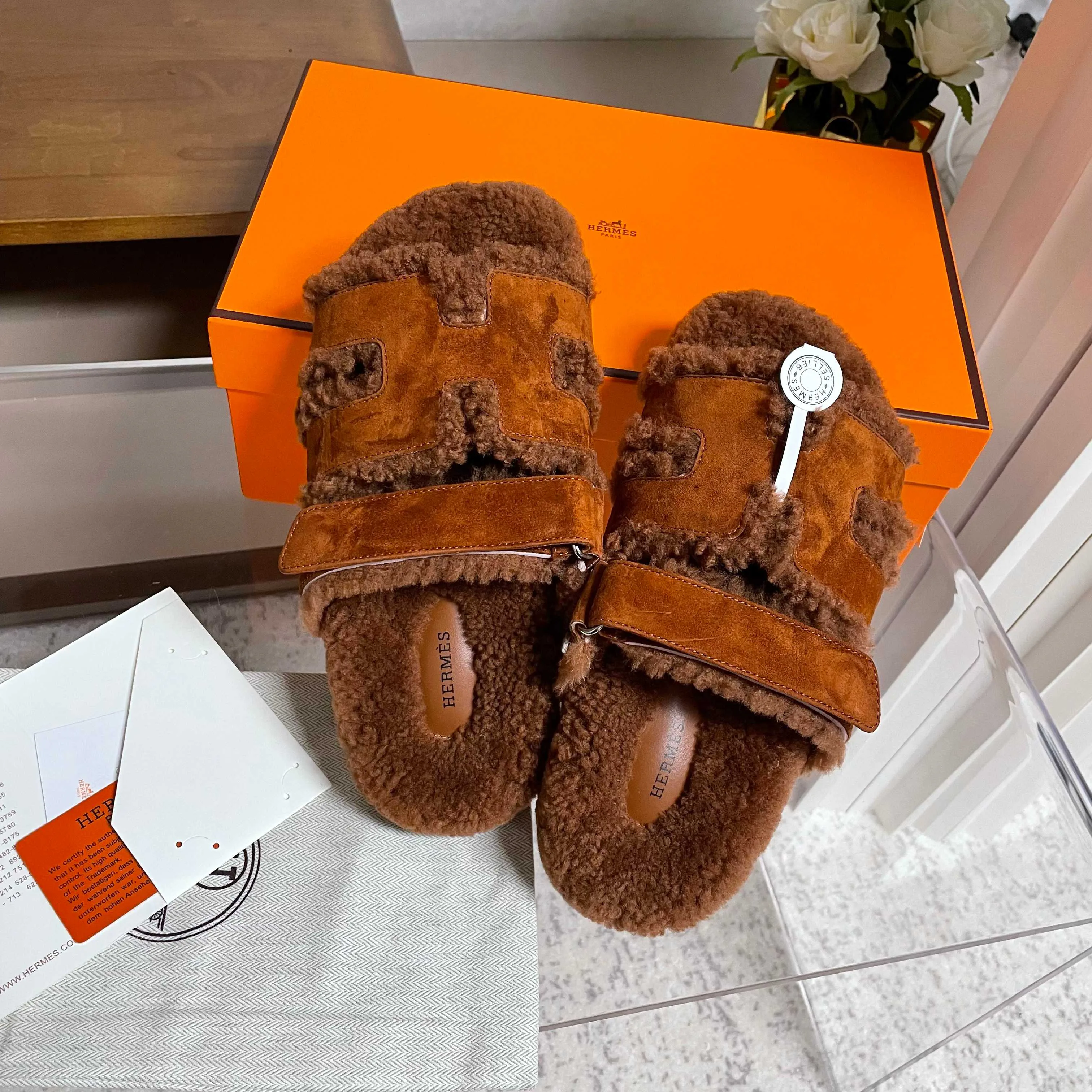 Women's Slippers HERMES 18436072