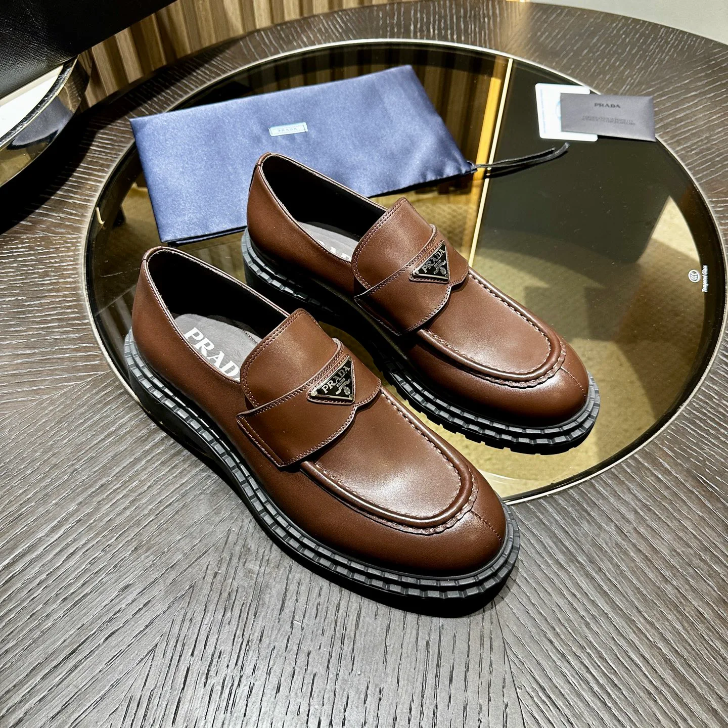 Men's Loafers And Dress Shoes PRADA 18192295