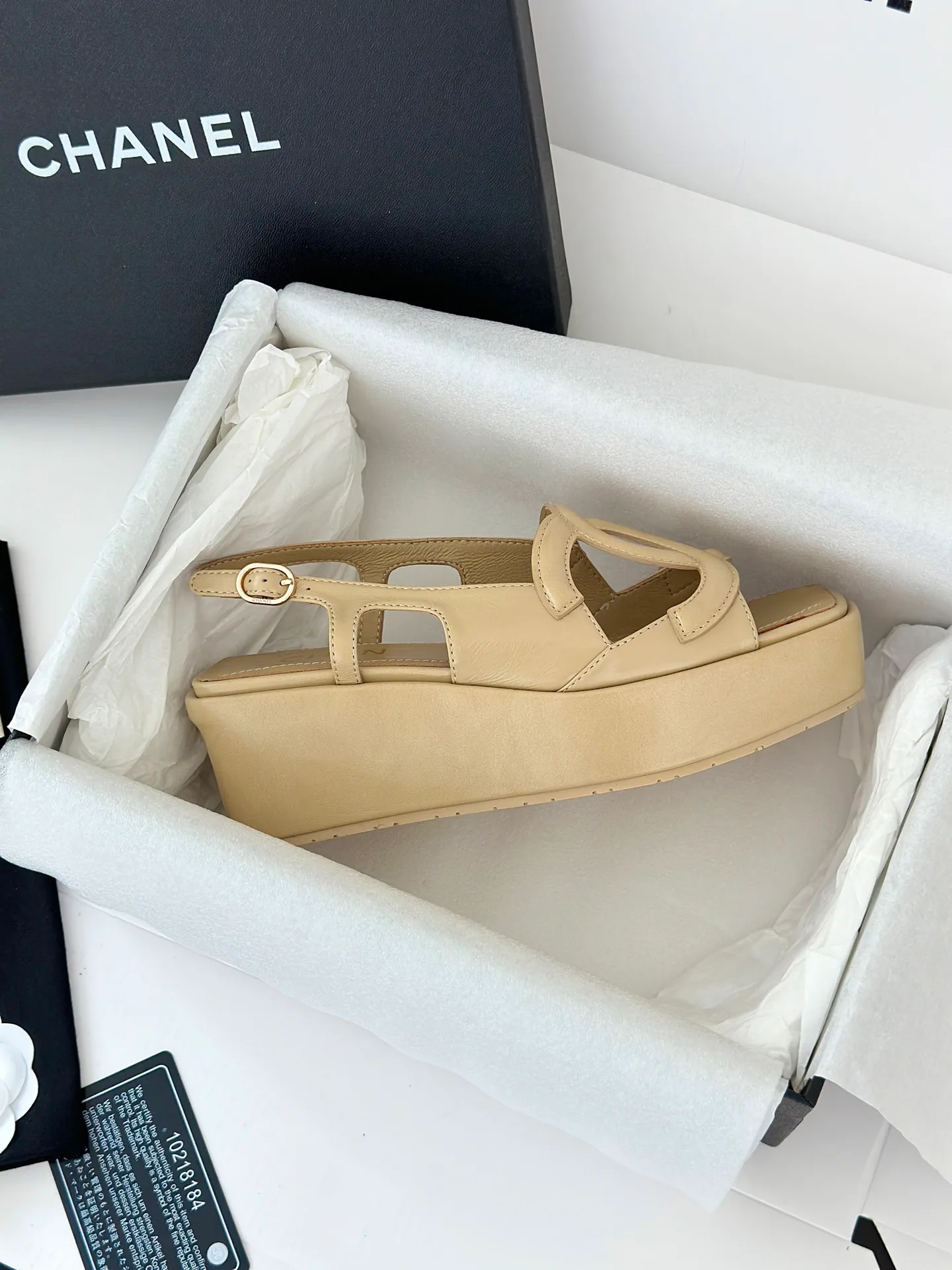 Women's Open-Toe Sandals CHANEL 18143039