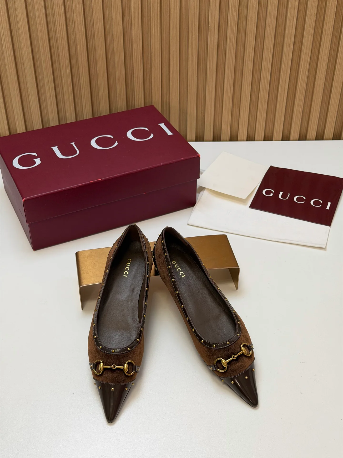 Women's Ballet Flats GUCCI 17631704