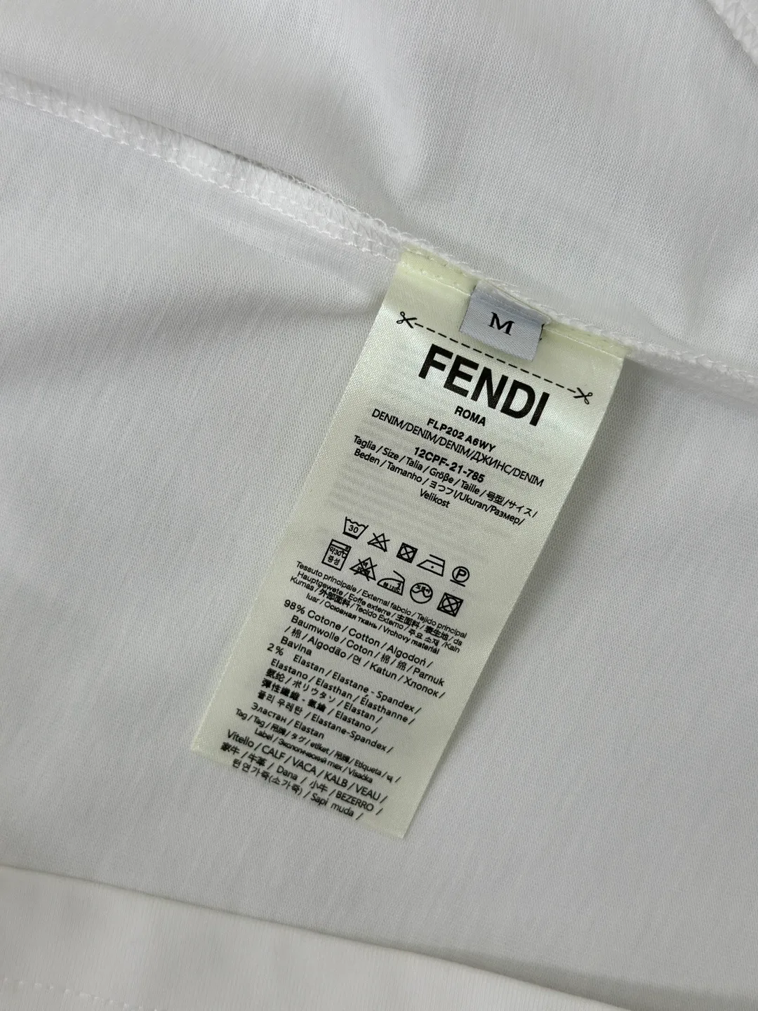 Men's T-Shirts FENDI 17810721