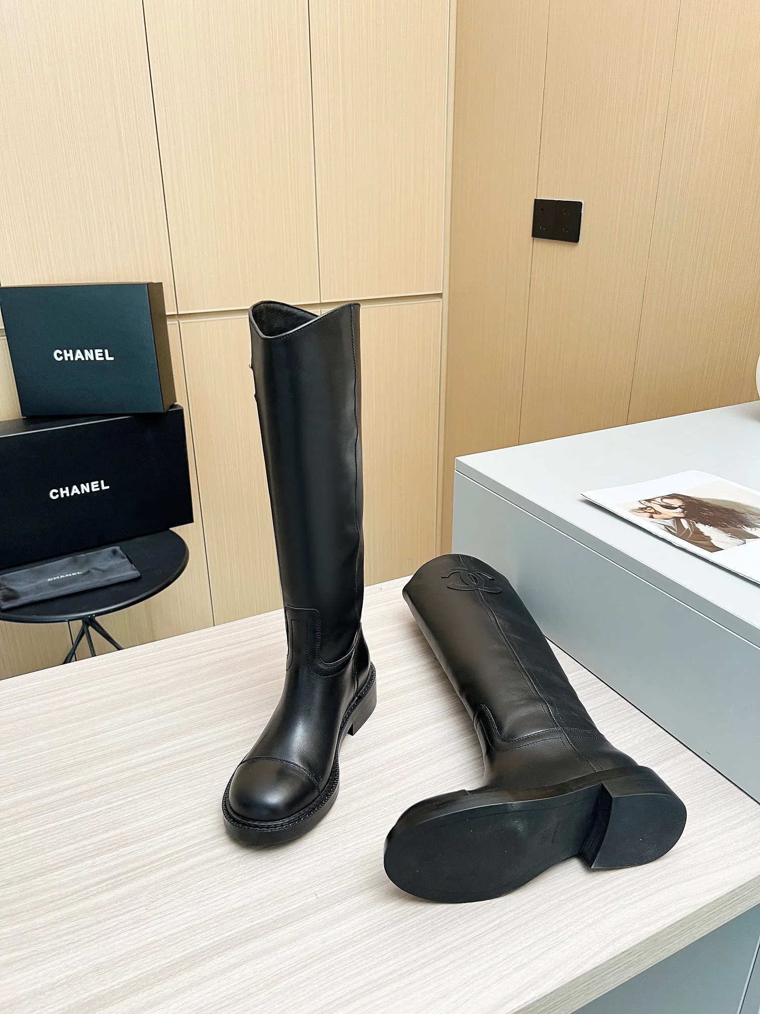 Women's Boots CHANEL 17957479