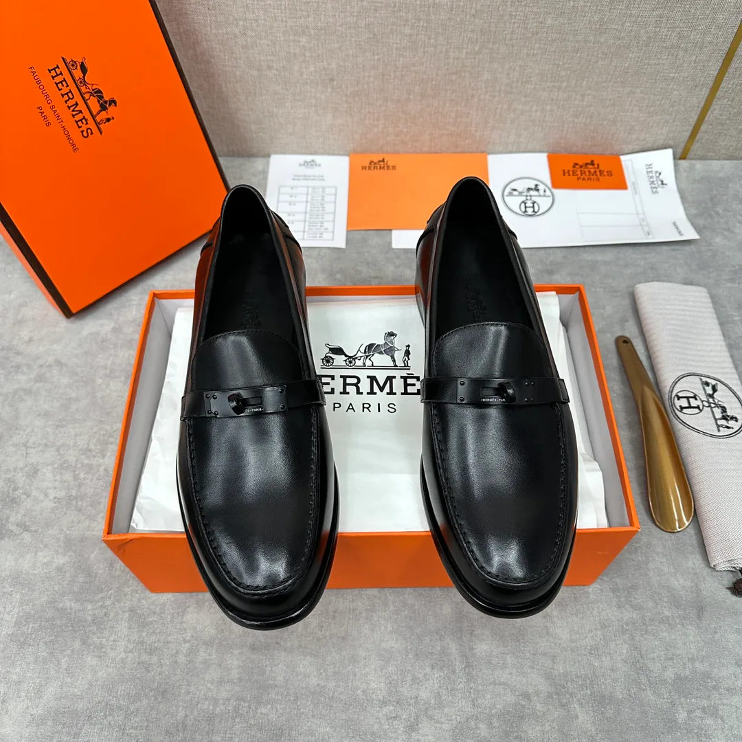 Men's Loafers And Dress Shoes HERMES 18397523
