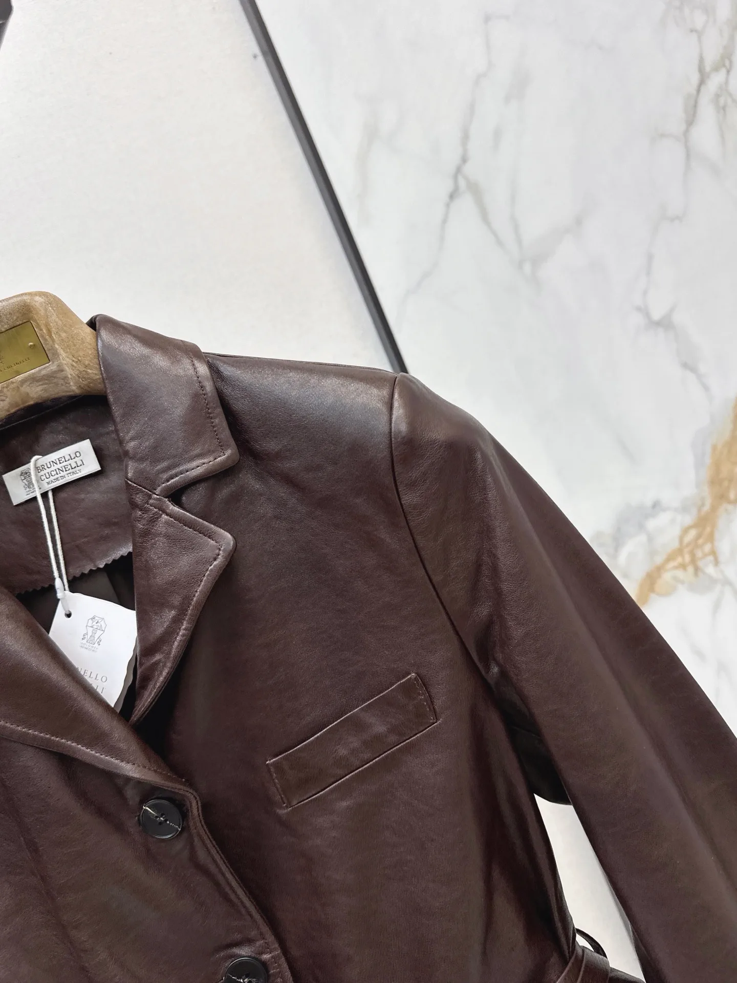 Women's Leather Jackets And Sheepskin Coats BRUNELLO CUCINELLI 18407933
