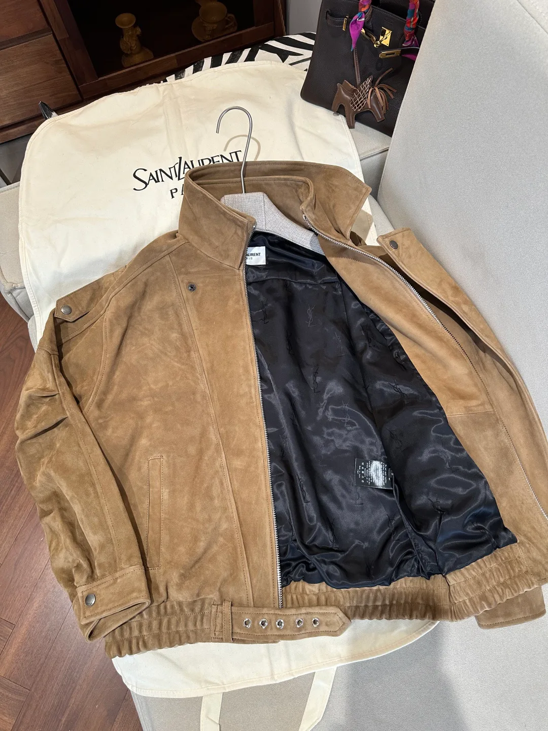 Women's Leather Jackets And Sheepskin Coats SAINT LAURENT 18485358