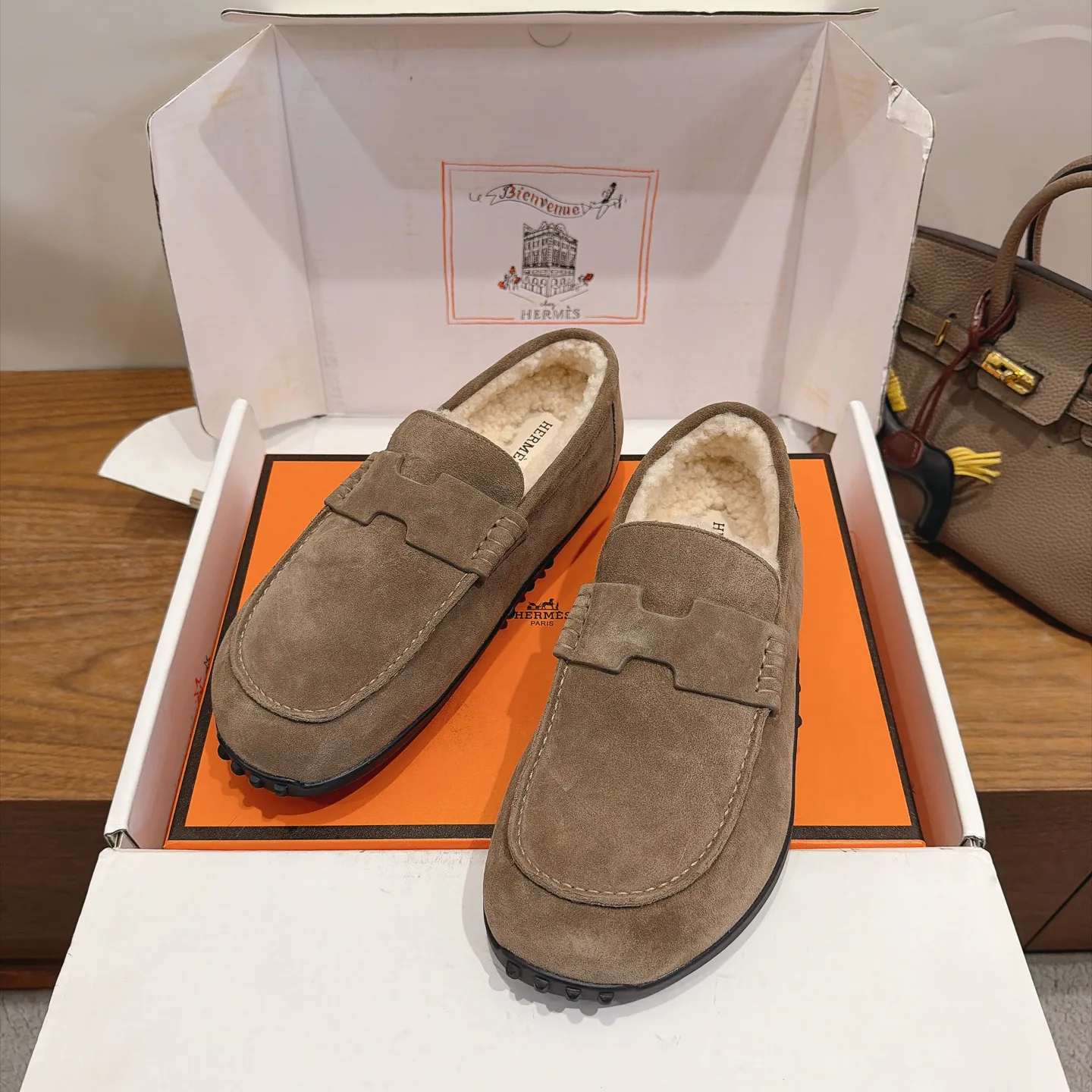 Men's Loafers And Dress Shoes HERMES 17922573