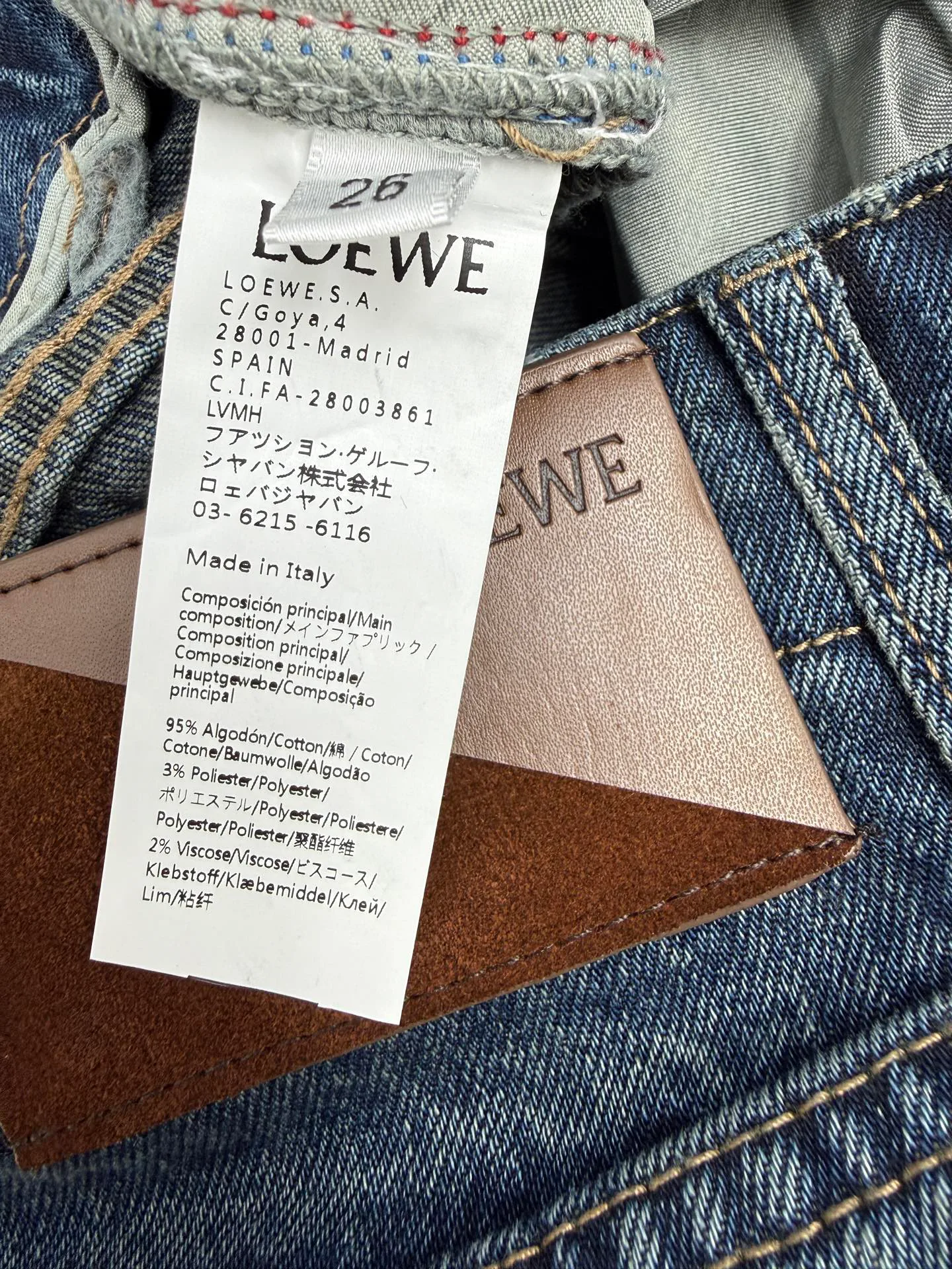 Women's Jeans LOEWE 18113983
