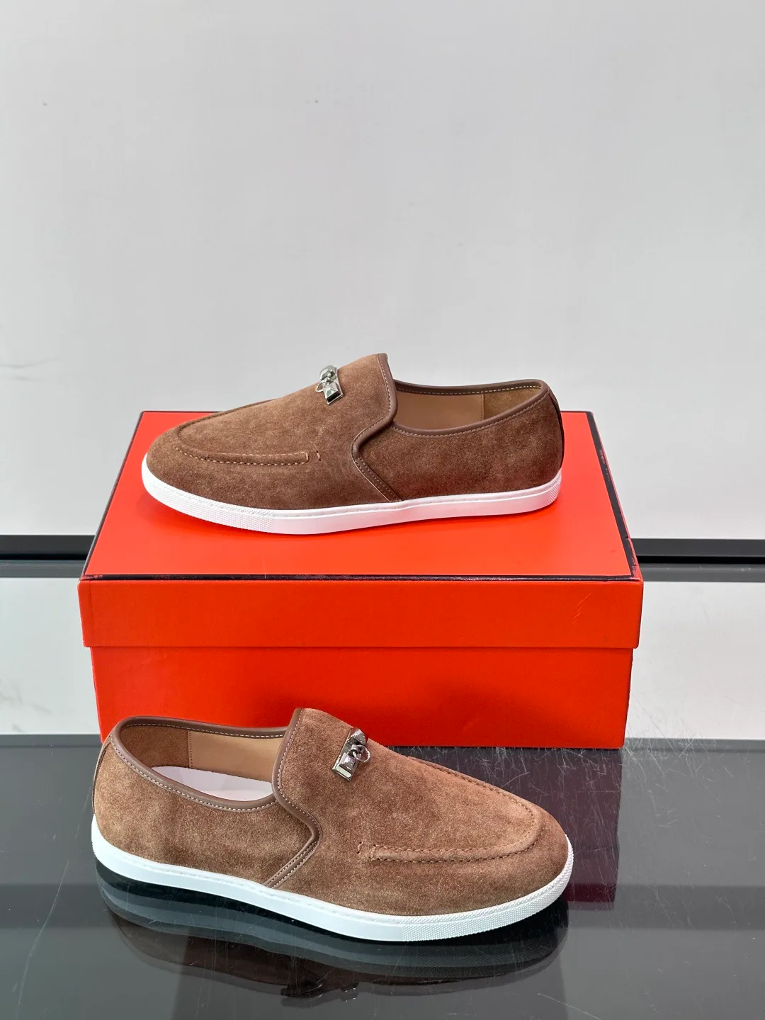 Men's Loafers And Dress Shoes HERMES 17649841