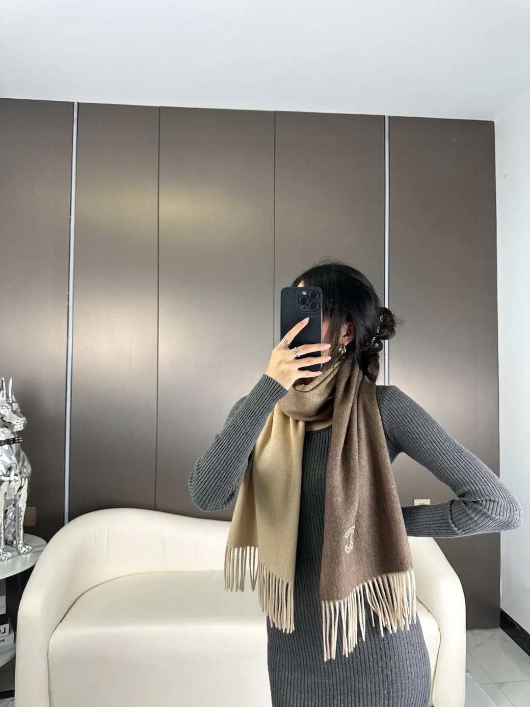 Scarves CHANEL 18322269