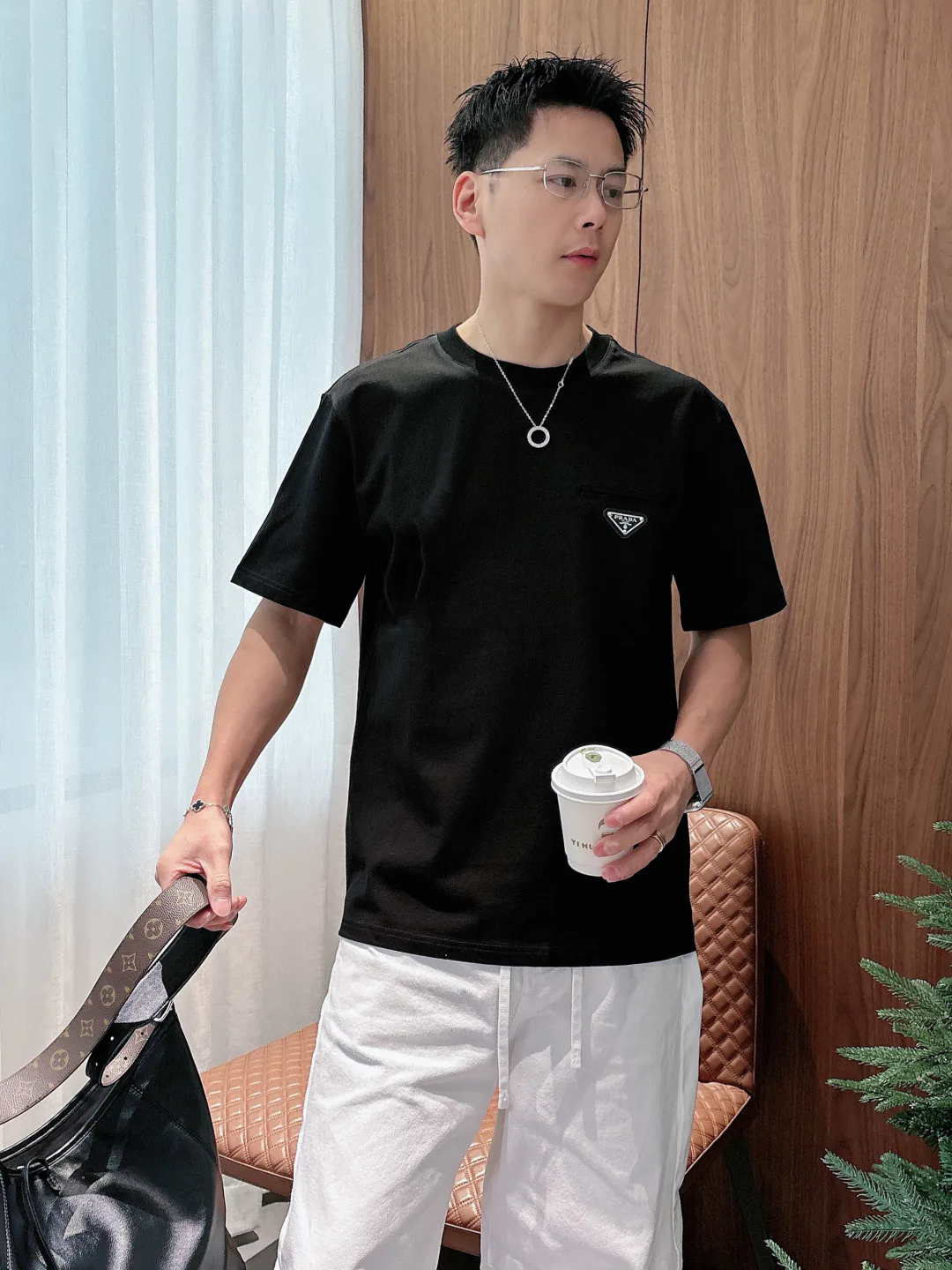 Men's T-Shirts PRADA 17349100