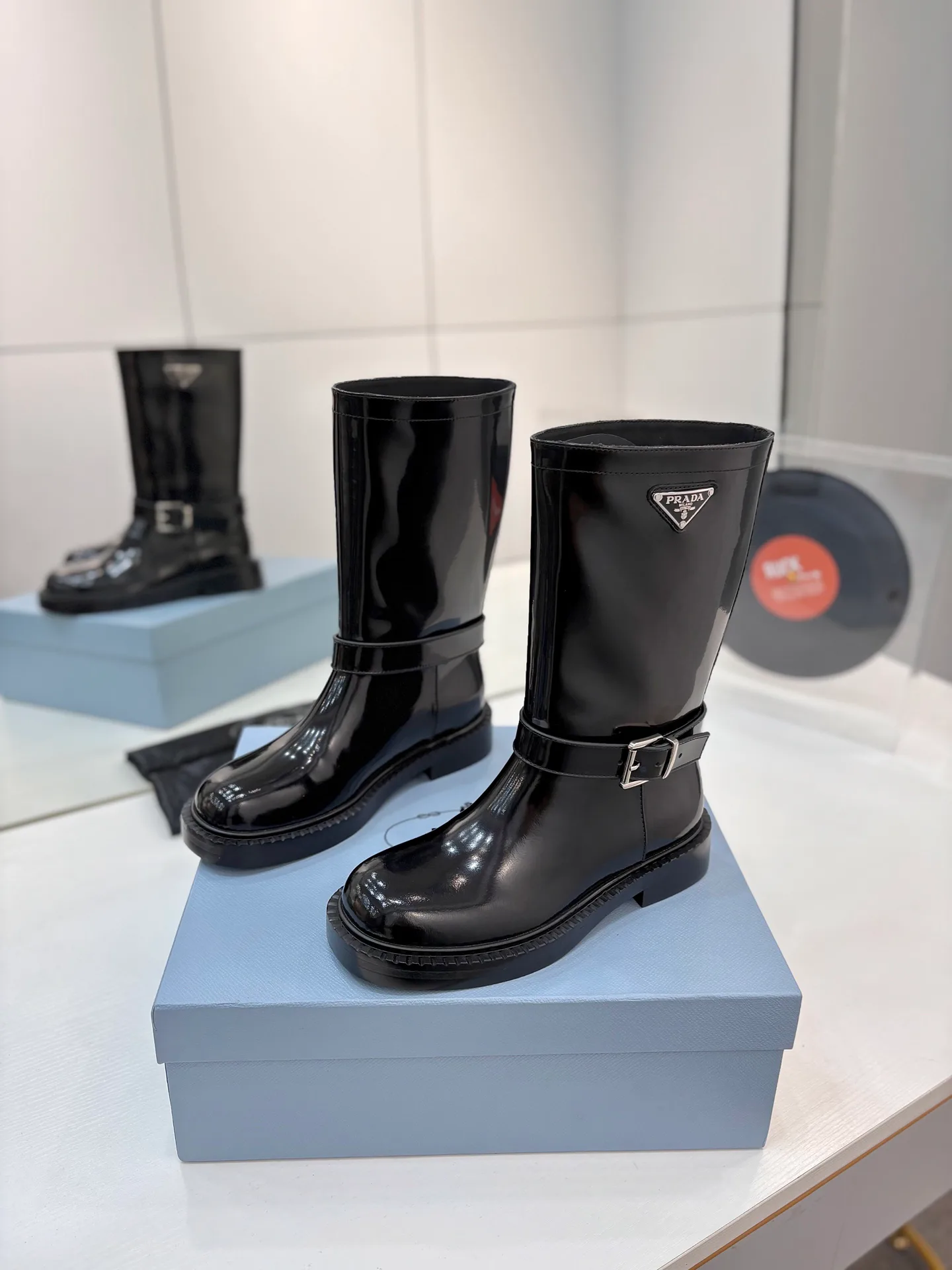Women's Boots PRADA 17862767