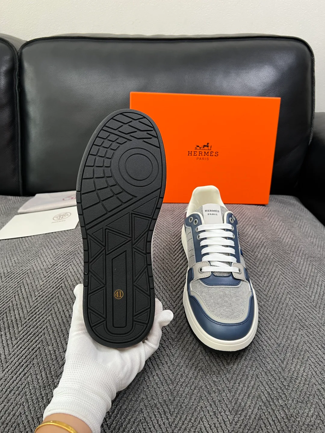 Men's Sneakers HERMES 18495423