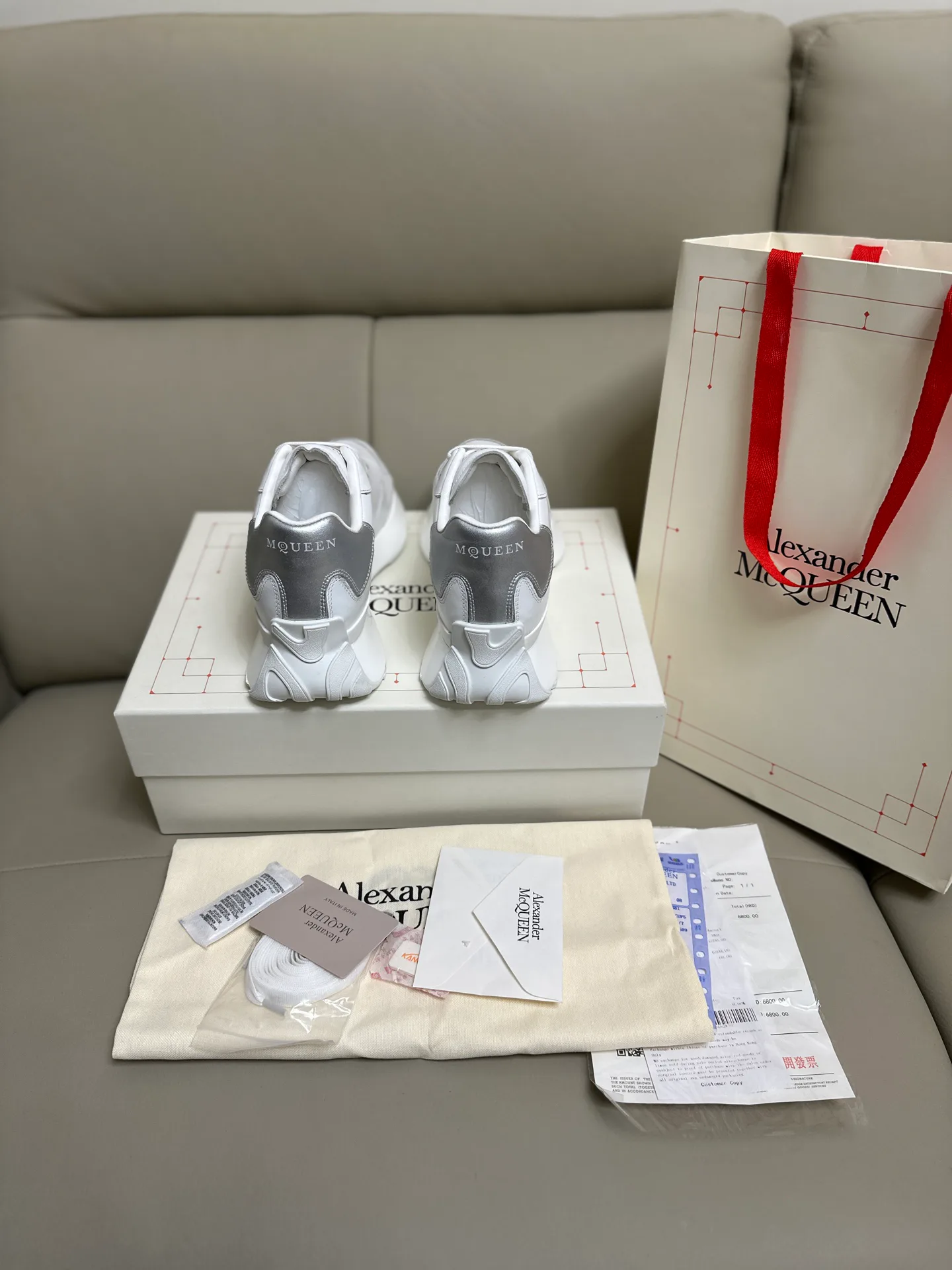Кроссовки Женские Alexander Mcqueen 18616800