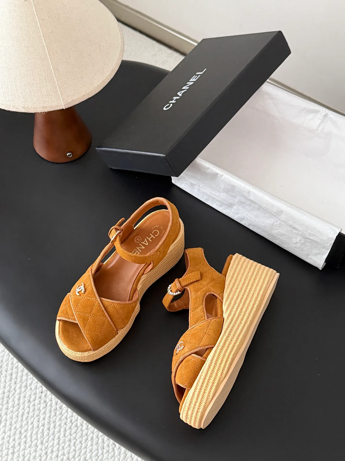 Women's Open-Toe Sandals CHANEL 17303644