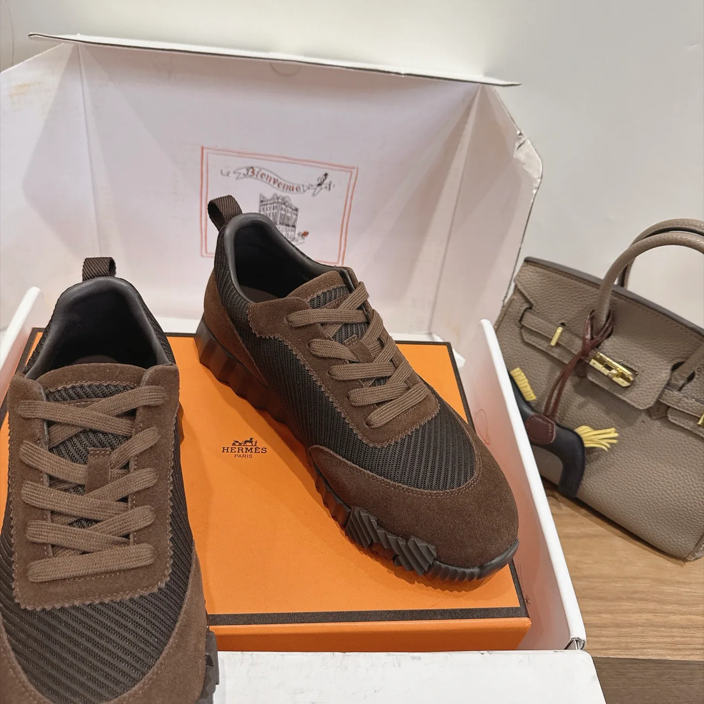 Women's Sneakers HERMES 17855637