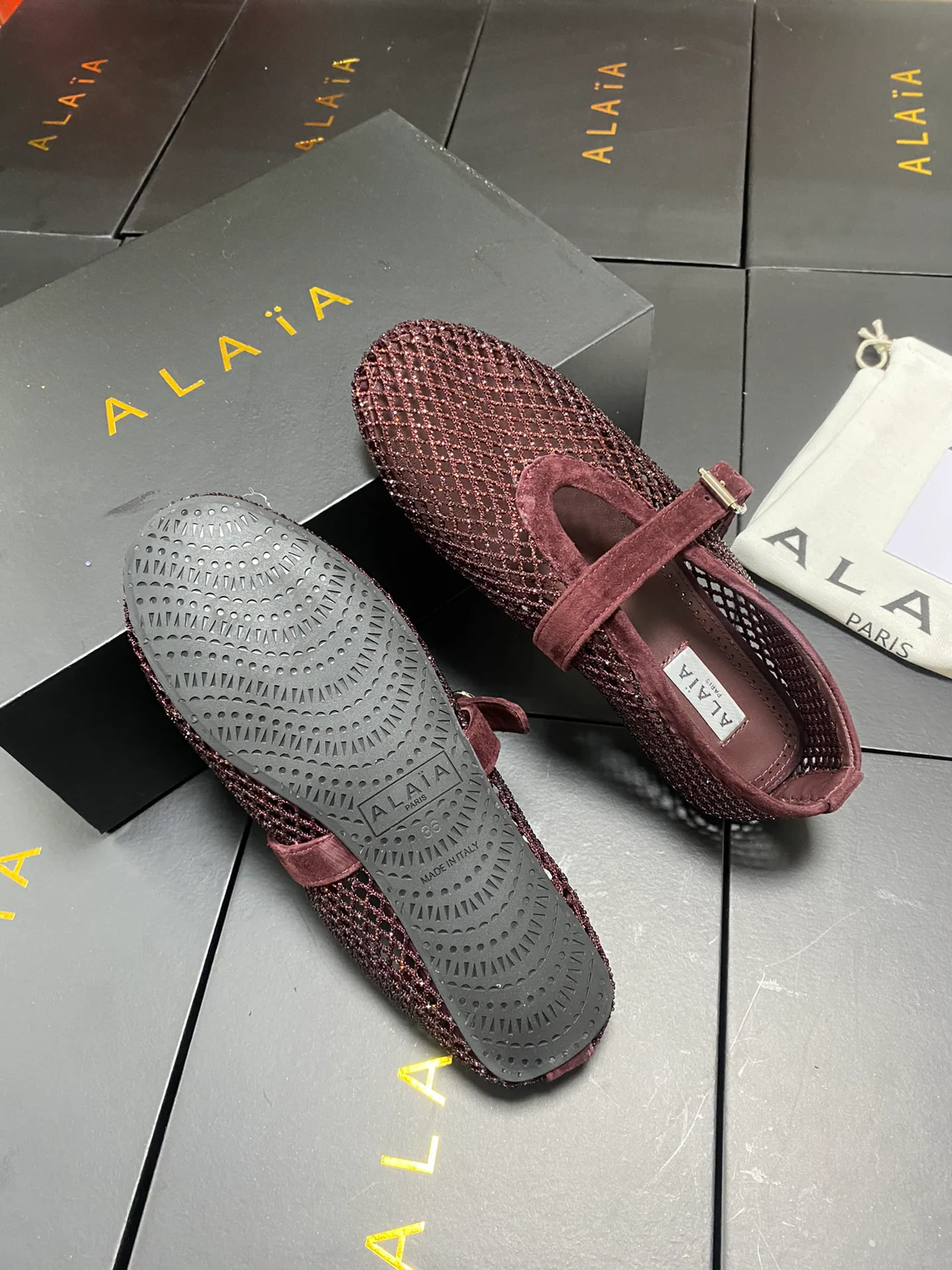 Women's Ballet Flats ALAIA 17977982