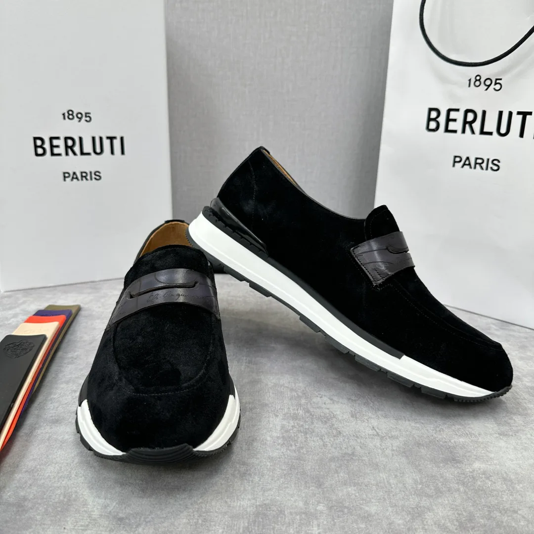 Men's Loafers And Dress Shoes BERLUTI 18100104