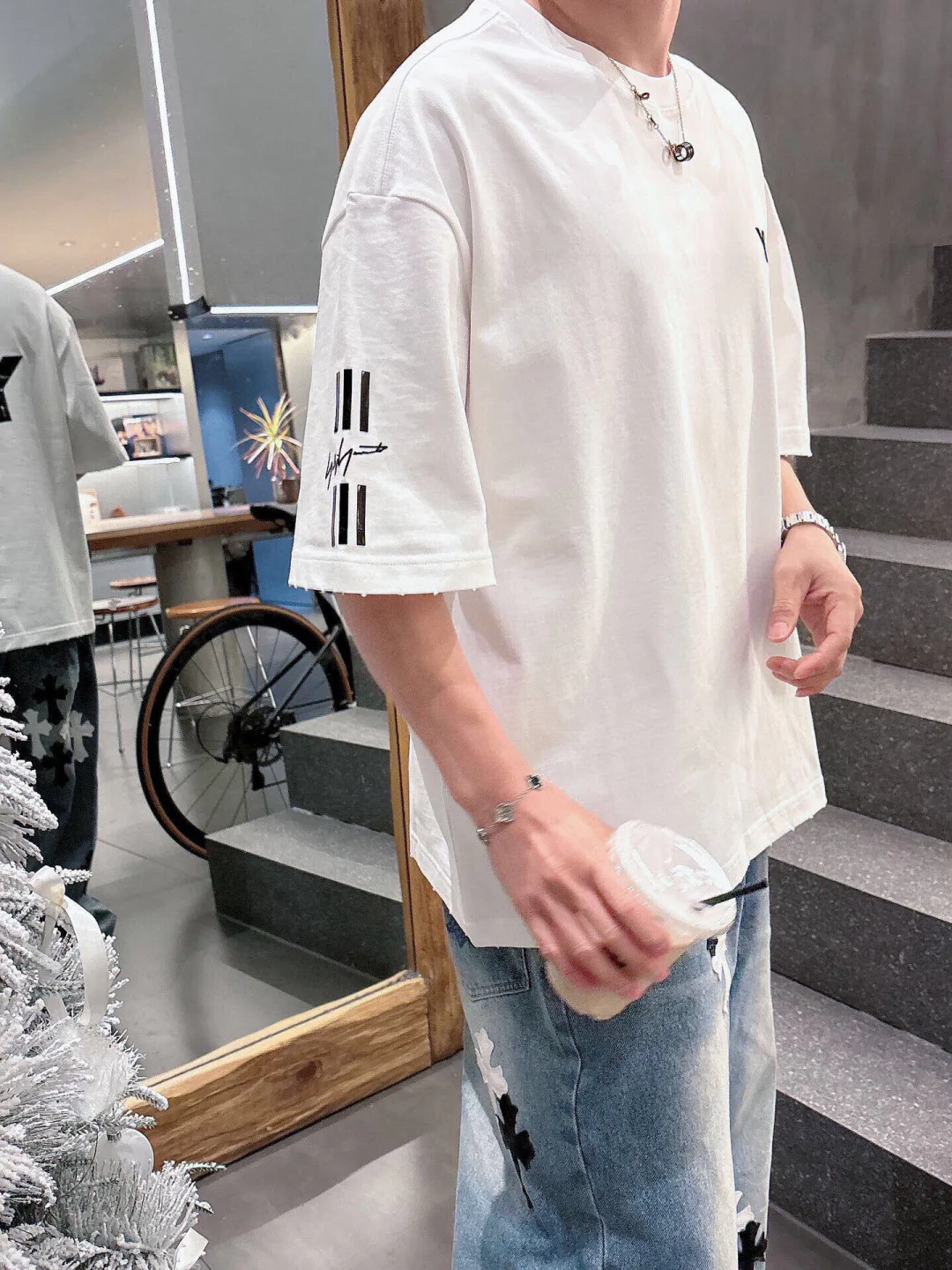 Men's T-Shirts Y-3 17037212