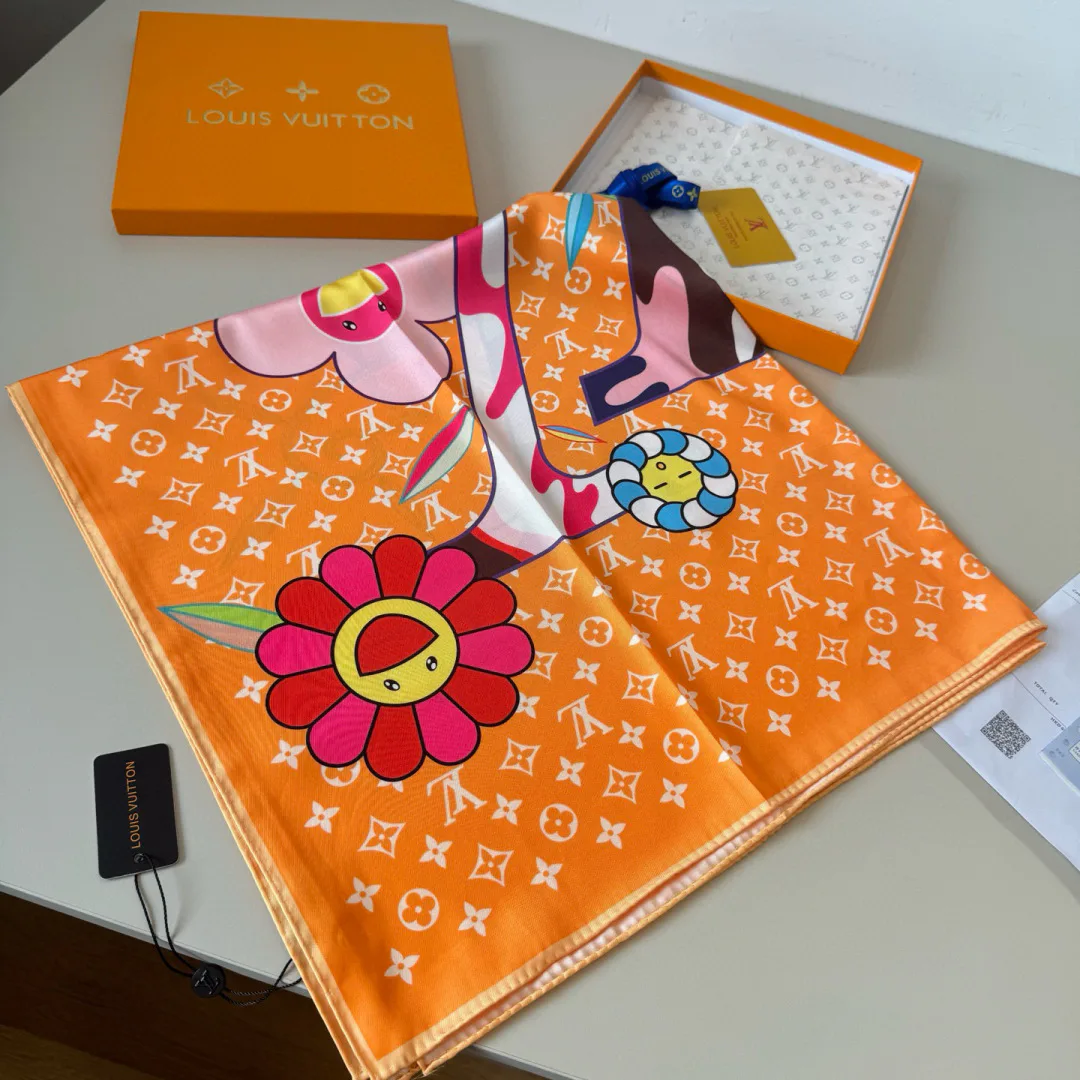 Silk Scarves LOUIS VUITTON 17323785
