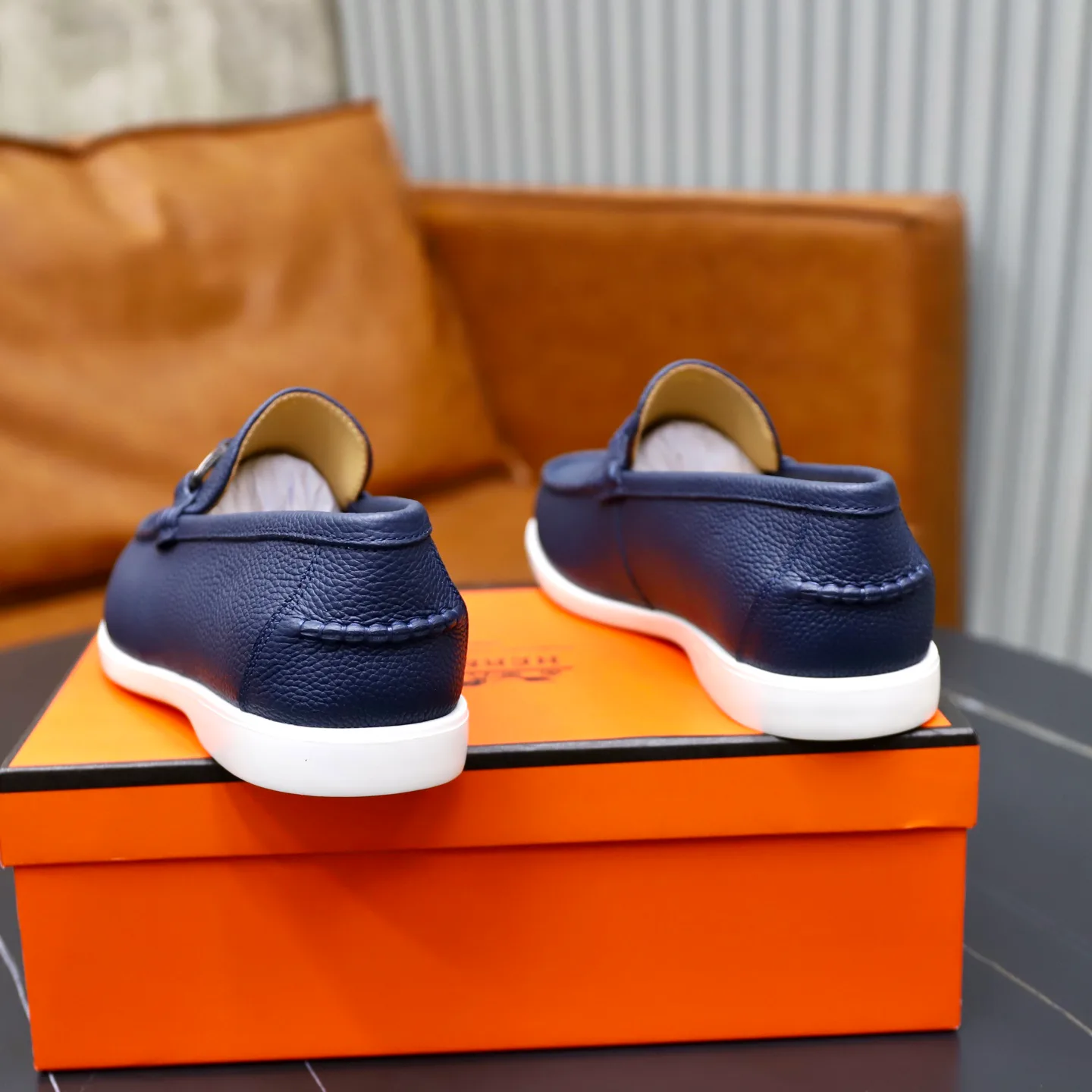 Men's Loafers And Dress Shoes HERMES 18103099