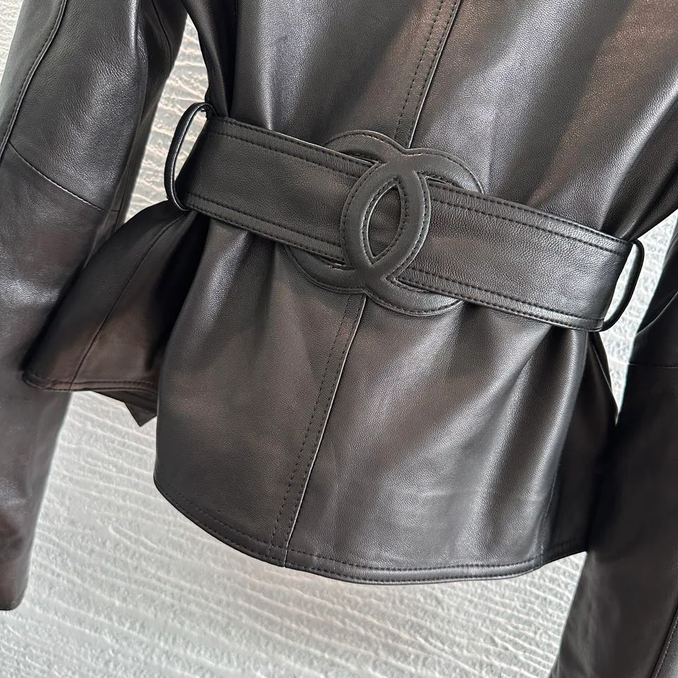 Women's Leather Jackets And Sheepskin Coats CHANEL 18497459