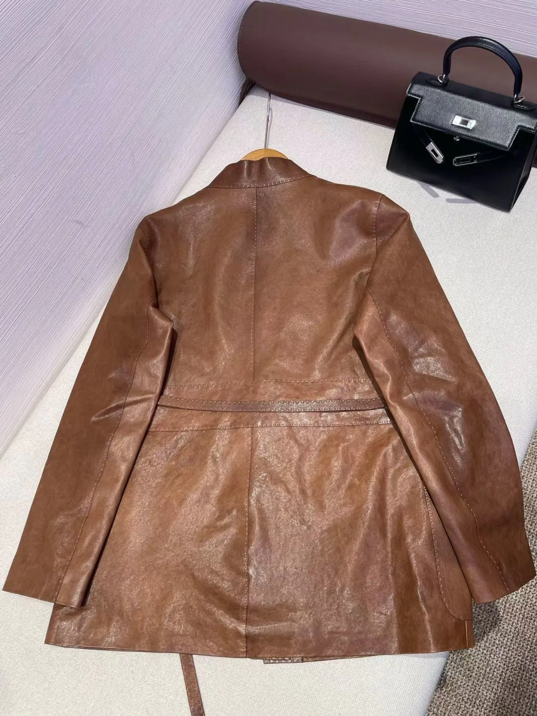 Women's Leather Jackets And Sheepskin Coats HERMES 17998948